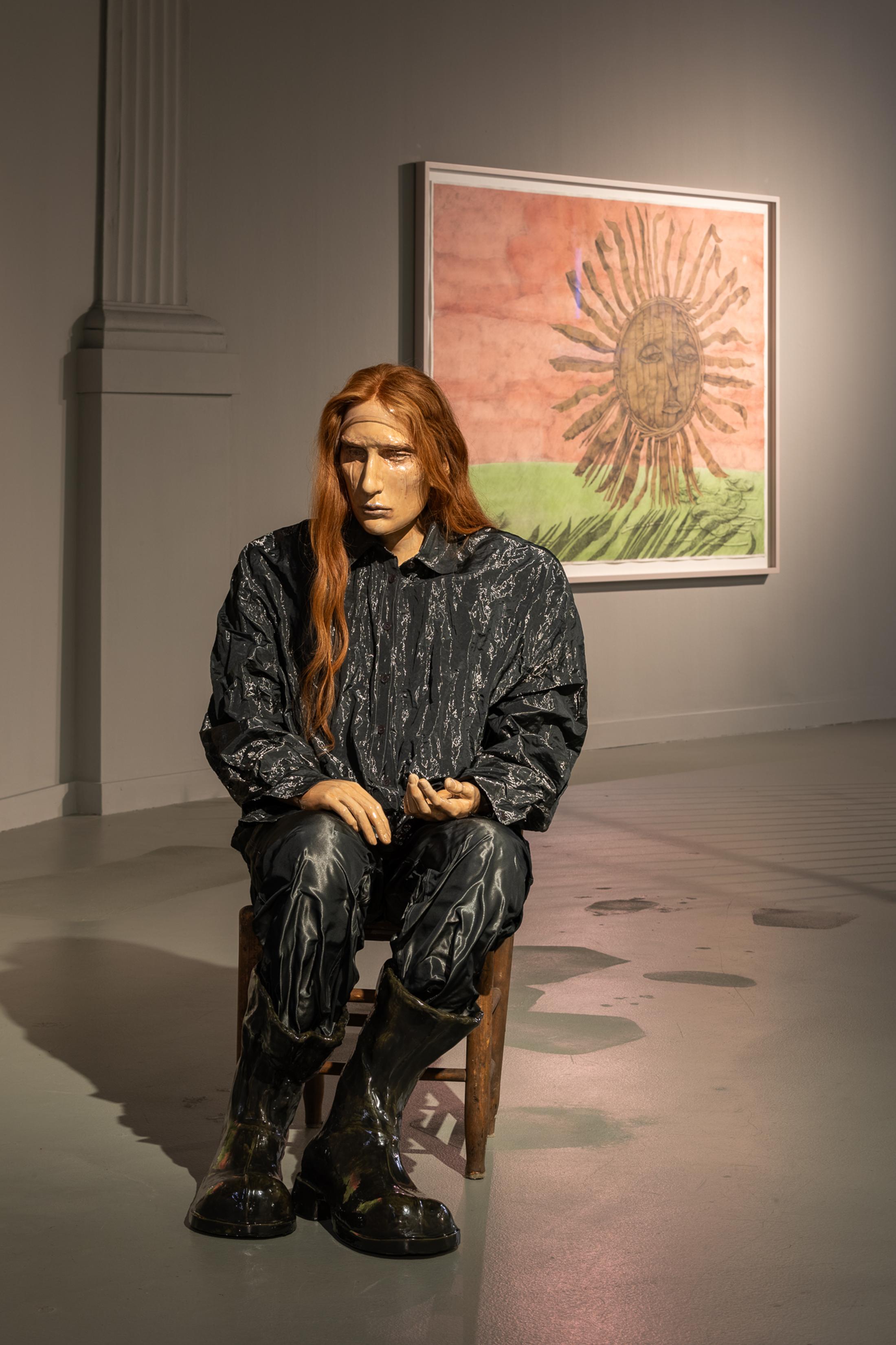 Exhibition View Solo Show Pascale Birchler «Ich kann dich sehen» at Kunsthalle Luzern, Lucerne, 2024 / Photo: Kilian Bannwart / Courtesy: the artist and Kunsthalle Luzern