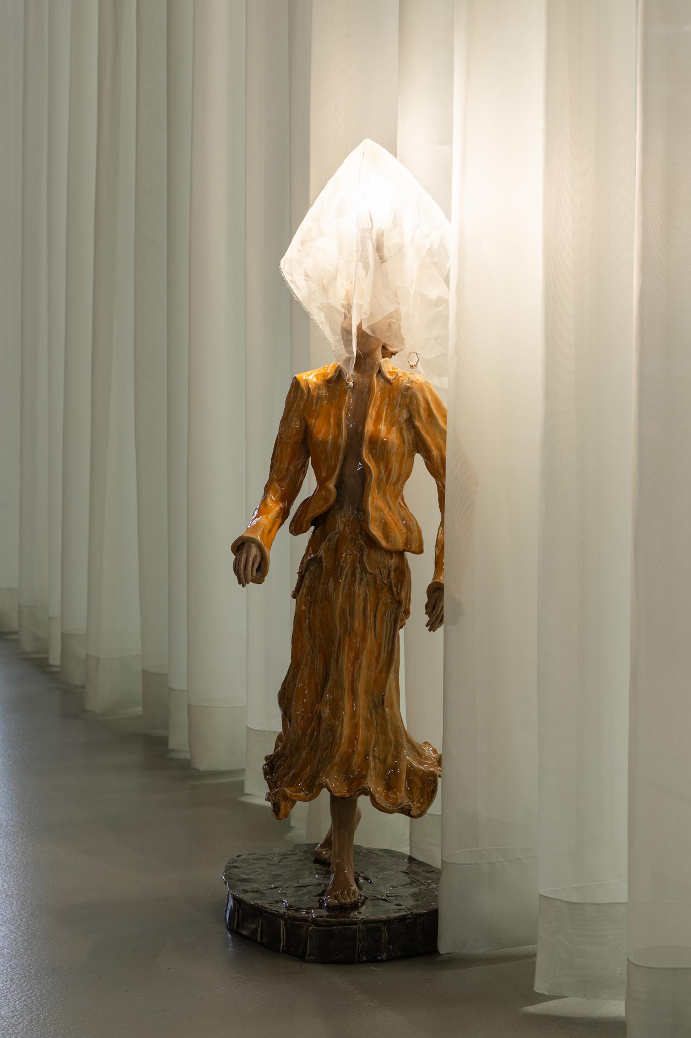 Exhibition View Solo Show Pascale Birchler «Ich kann dich sehen» at Kunsthalle Luzern, Lucerne, 2024 / Photo: Kilian Bannwart / Courtesy: the artist and Kunsthalle Luzern