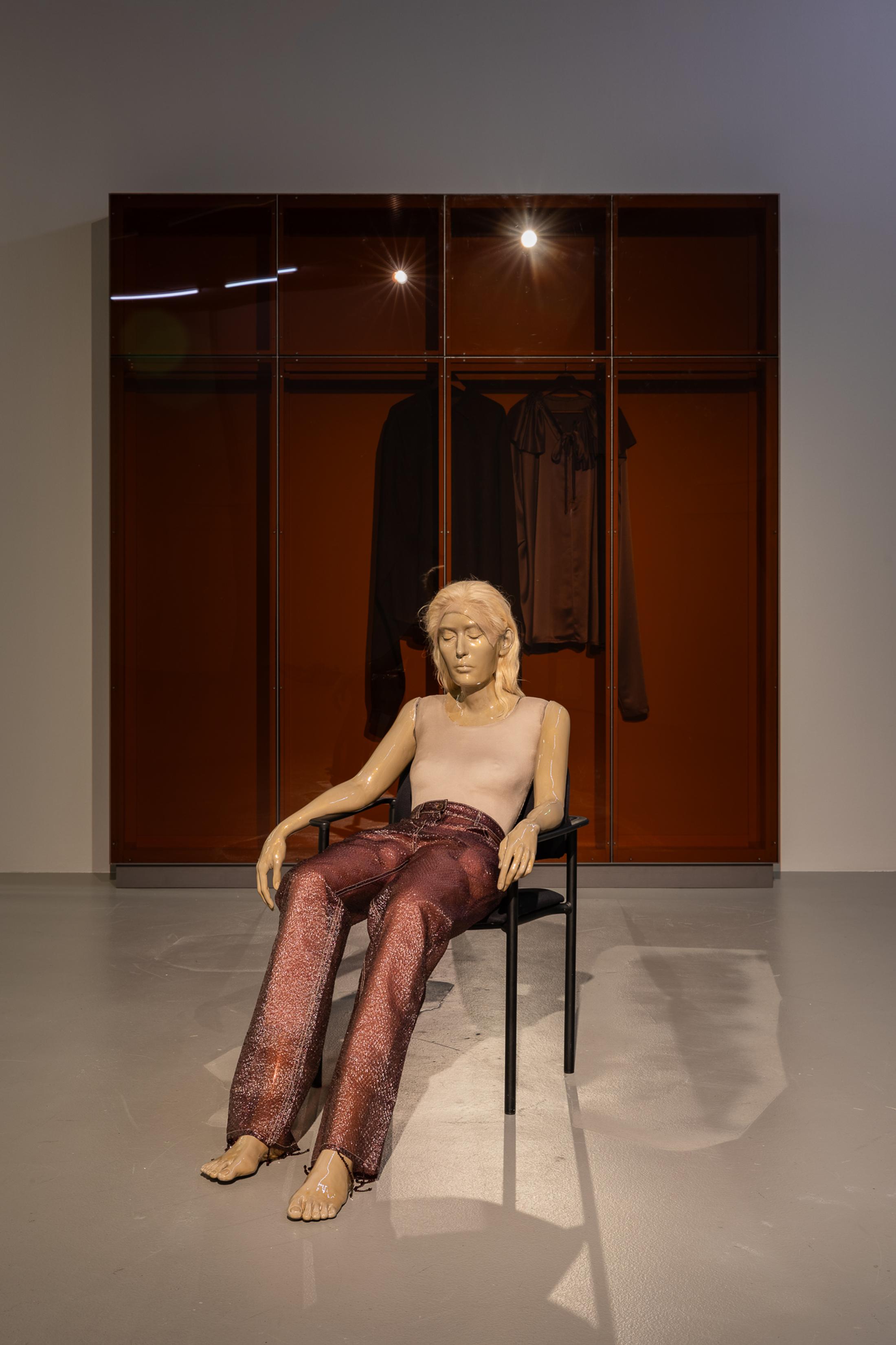 Exhibition View Solo Show Pascale Birchler «Ich kann dich sehen» at Kunsthalle Luzern, Lucerne, 2024 / Photo: Kilian Bannwart / Courtesy: the artist and Kunsthalle Luzern