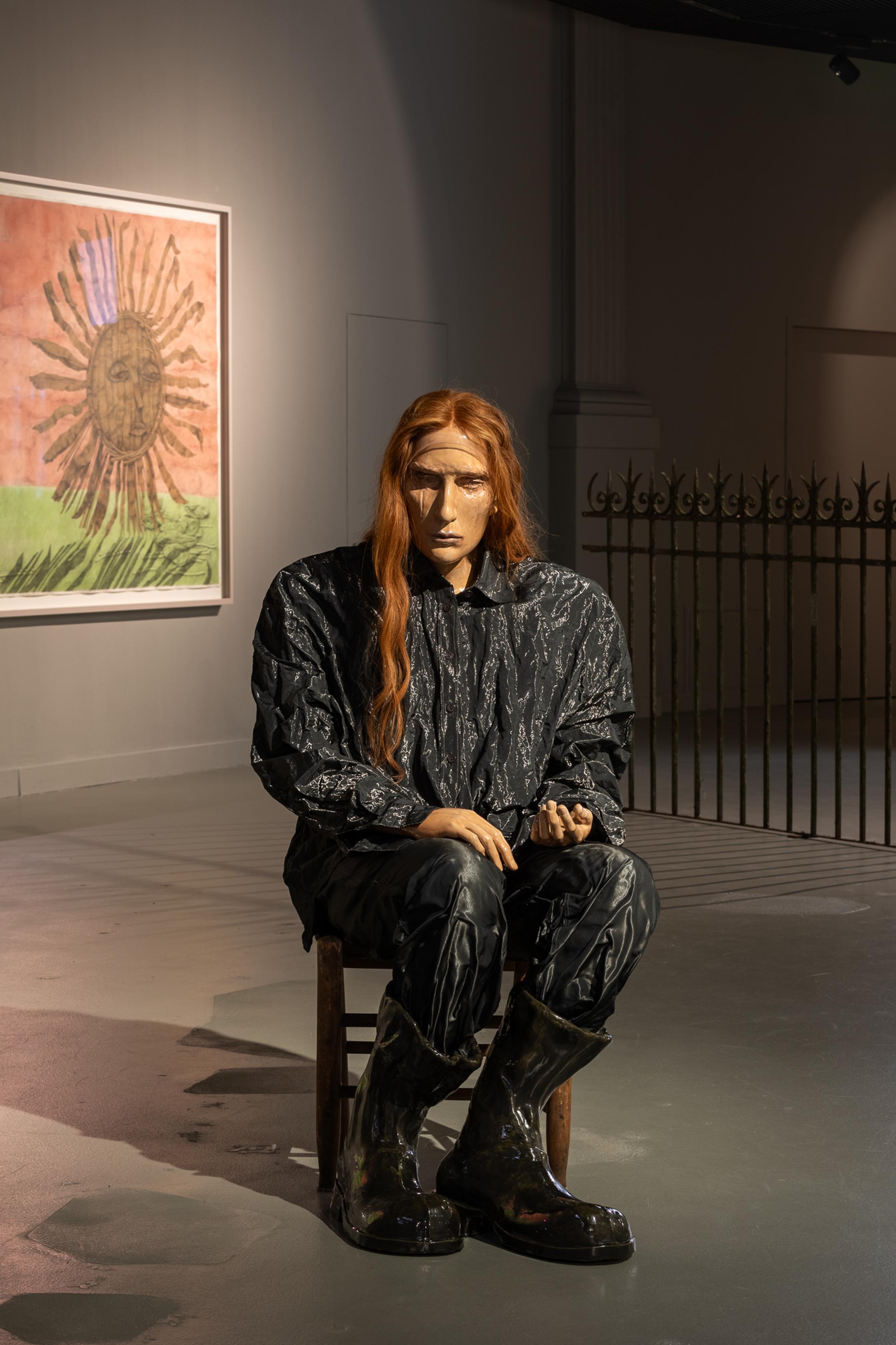 Exhibition View Solo Show Pascale Birchler «Ich kann dich sehen» at Kunsthalle Luzern, Lucerne, 2024 / Photo: Kilian Bannwart / Courtesy: the artist and Kunsthalle Luzern