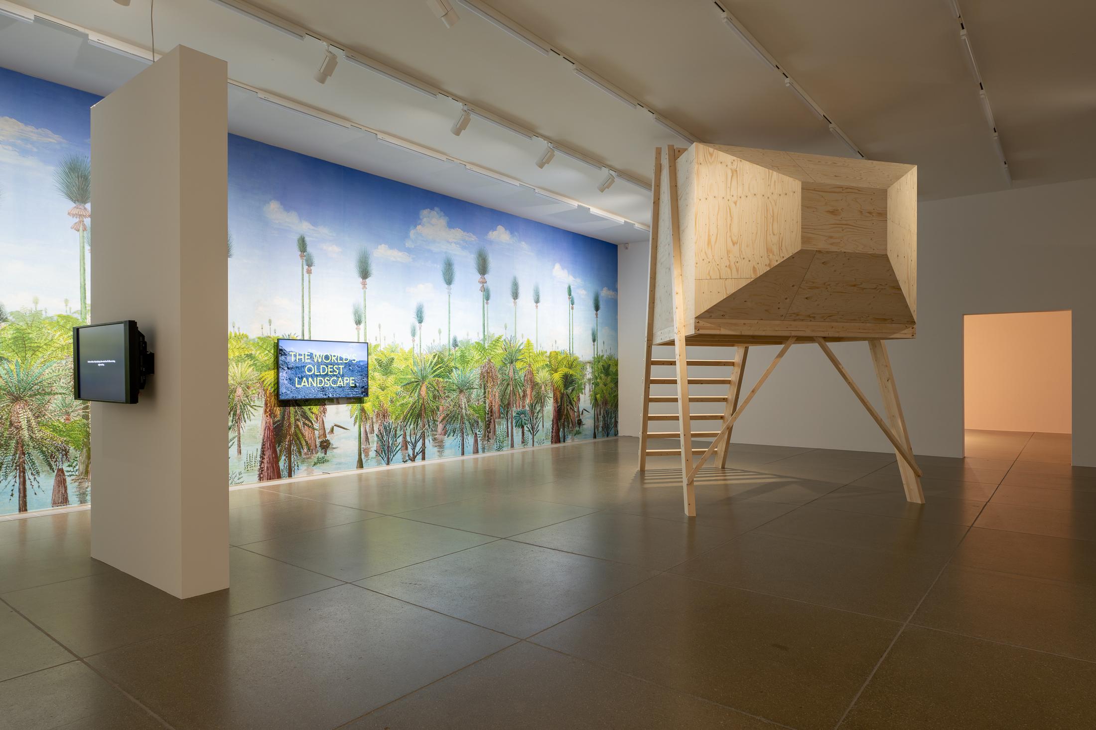 Exhibition View Solo Show Pauline Julier «A Single Universe» at Aargauer Kunsthaus, Aarau, 2024 / Photo: ullmann.photography / Courtesy: The artist and Aargauer Kunsthaus