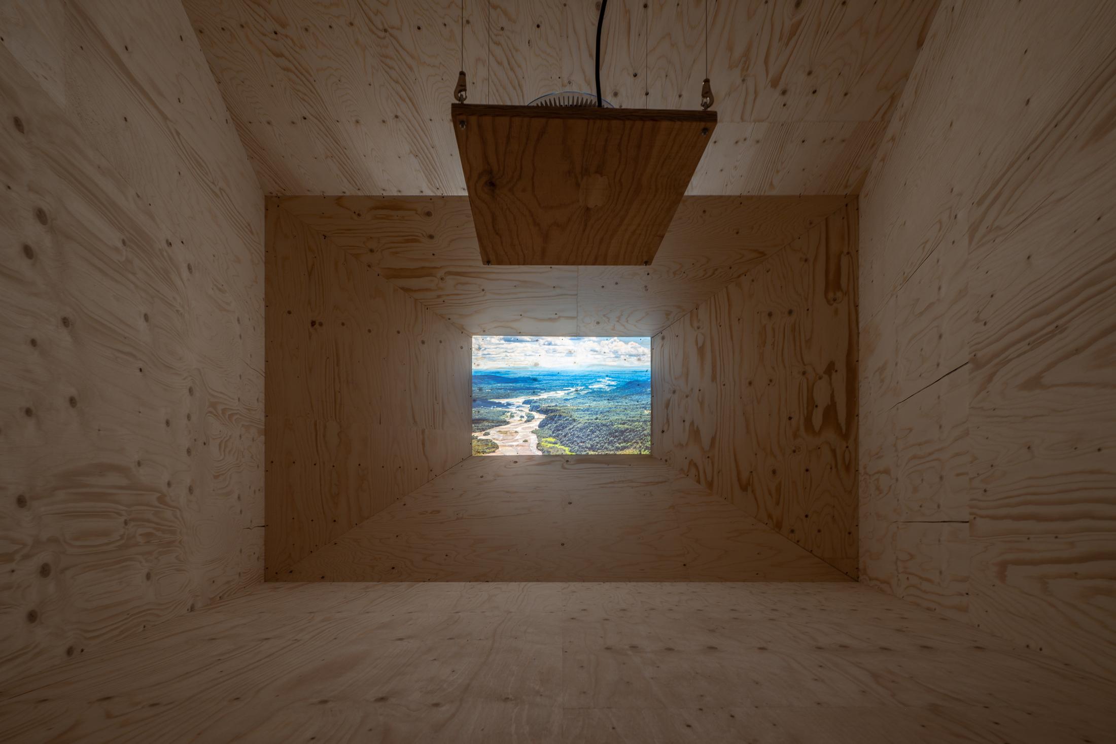 Exhibition View Solo Show Pauline Julier «A Single Universe; view on Pauline Julier, Le Malentendu paysager, 2017-2019, 80 Diapositive» at Aargauer Kunsthaus, Aarau, 2024 / Photo: ullmann.photography / Courtesy: The artist and Aargauer Kunsthaus