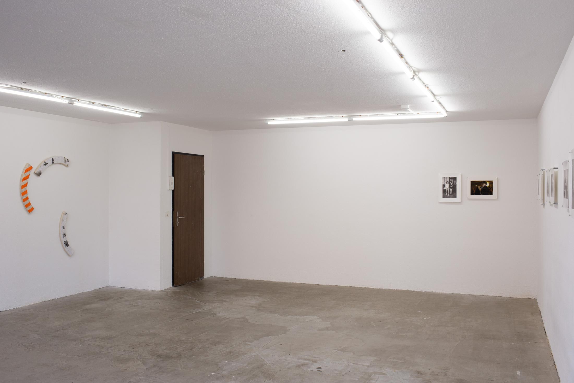 Exhibition View Group Show «Pirouettenschwindel» at HAMLET, Zurich, 2024 / Photo: Leevi Toija / Courtesy: the artists and HAMLET