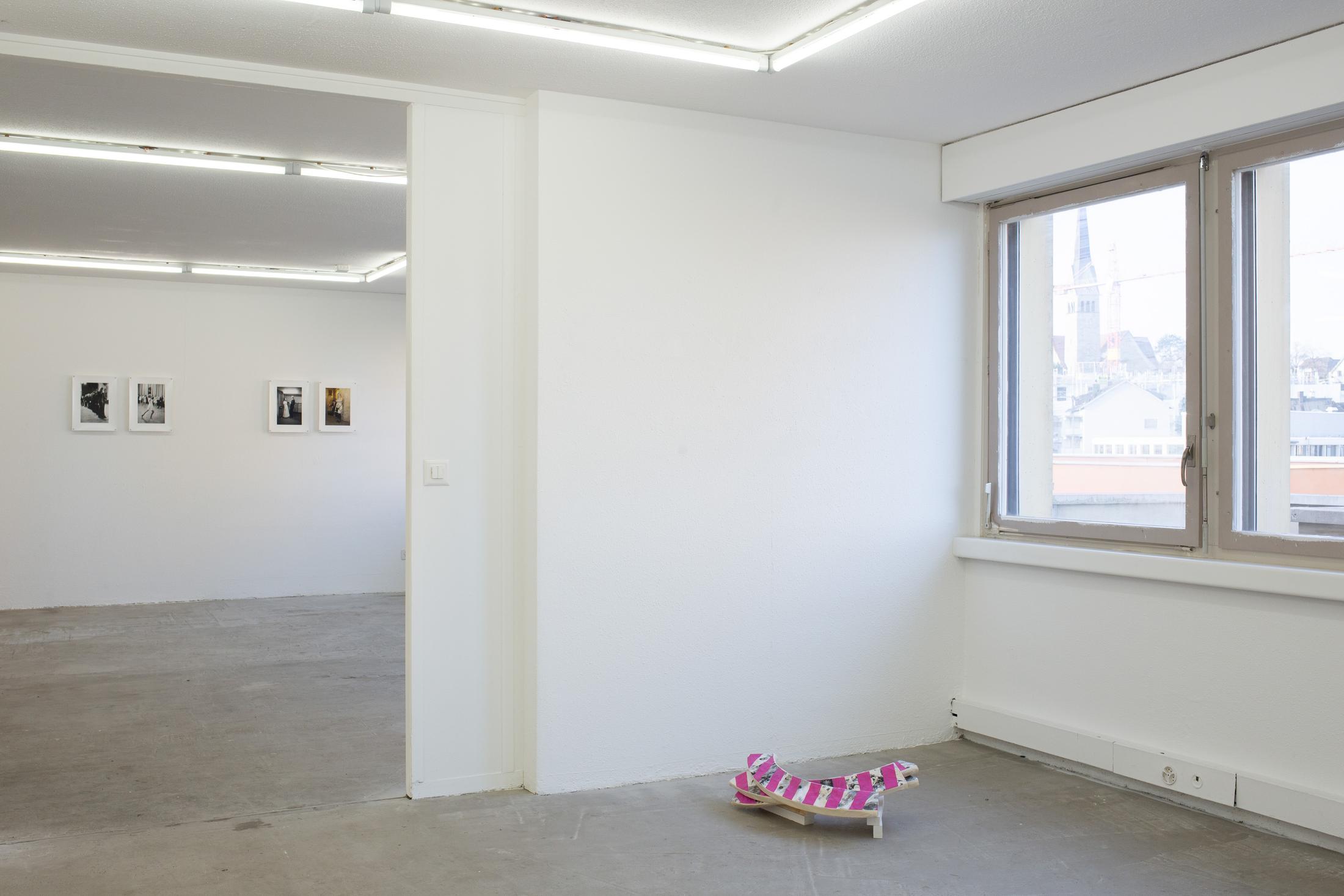 Exhibition View Group Show «Pirouettenschwindel» at HAMLET, Zurich, 2024 / Photo: Leevi Toija / Courtesy: the artists and HAMLET