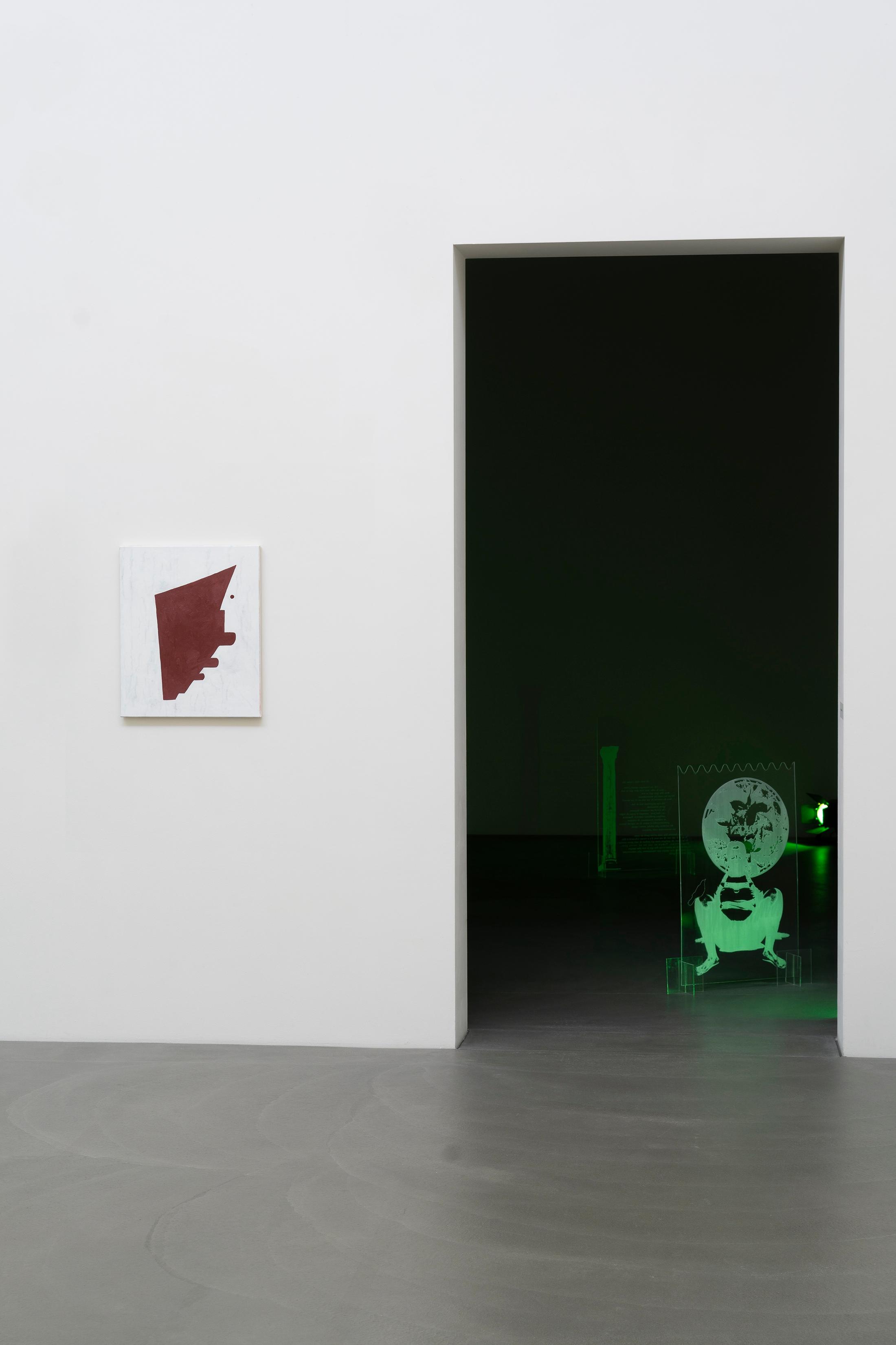 Exhibition View Group Show «Plattform24» at Kunstmuseum Kunsthalle Appenzell, Appenzell, 2024 / Photo: Claude Barrault / Courtesy: The artists and Kunstmuseum Kunsthalle Appenzell