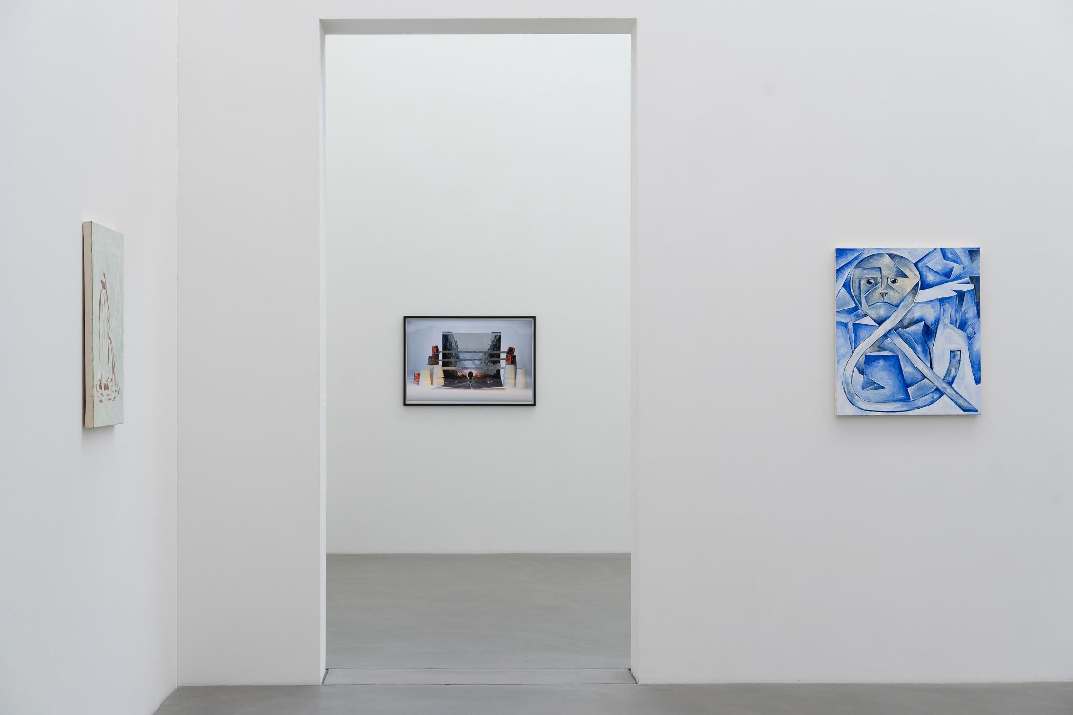 Exhibition View Group Show «Plattform24» at Kunstmuseum Kunsthalle Appenzell, Appenzell, 2024 / Photo: Claude Barrault / Courtesy: The artists and Kunstmuseum Kunsthalle Appenzell