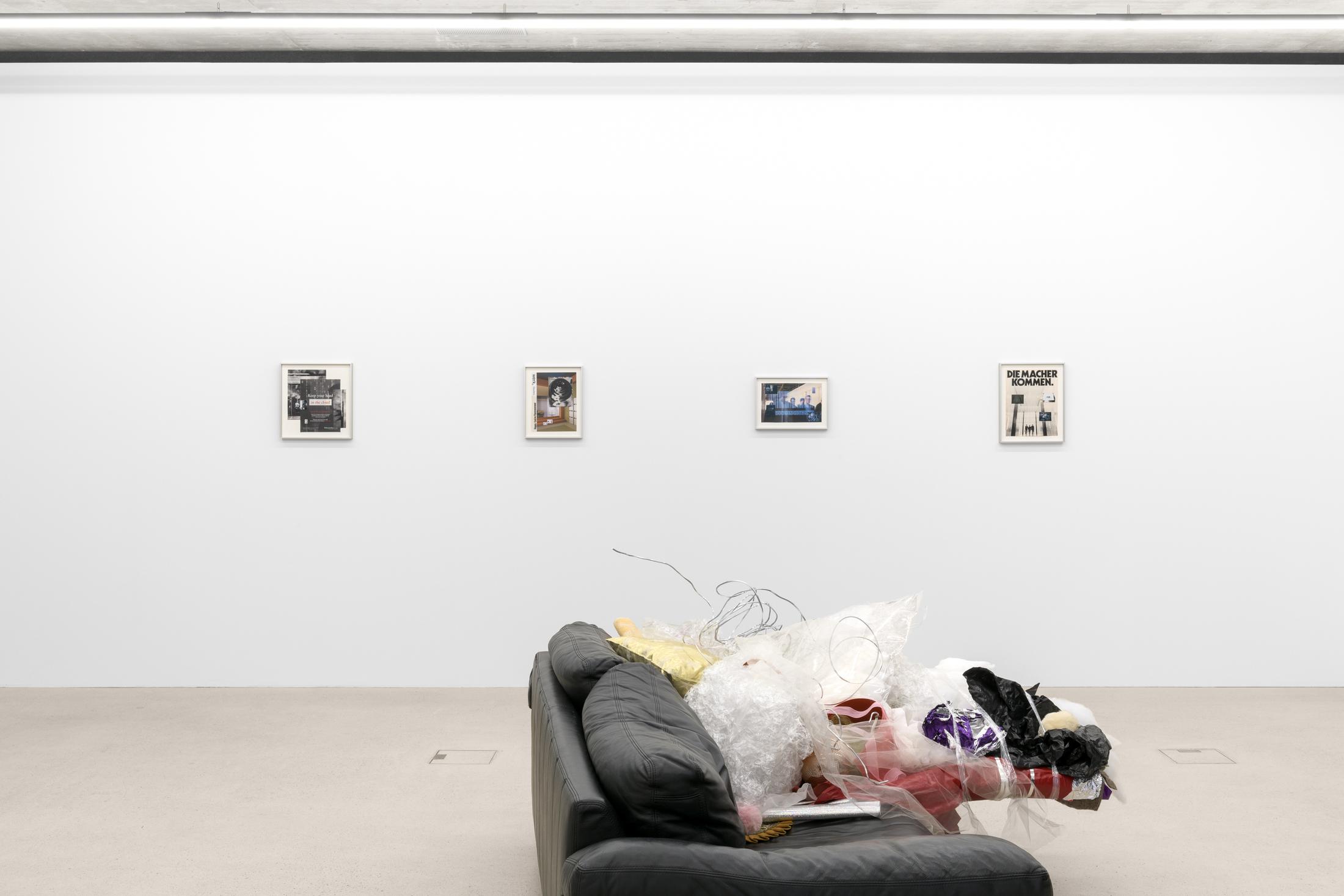 Exhibition View Group Show «Pretty People» at Windhager von Kaenel, Zug, 2024-2025 / Photo: Julian Blum / Courtesy: the artists and Windhager von Kaenel