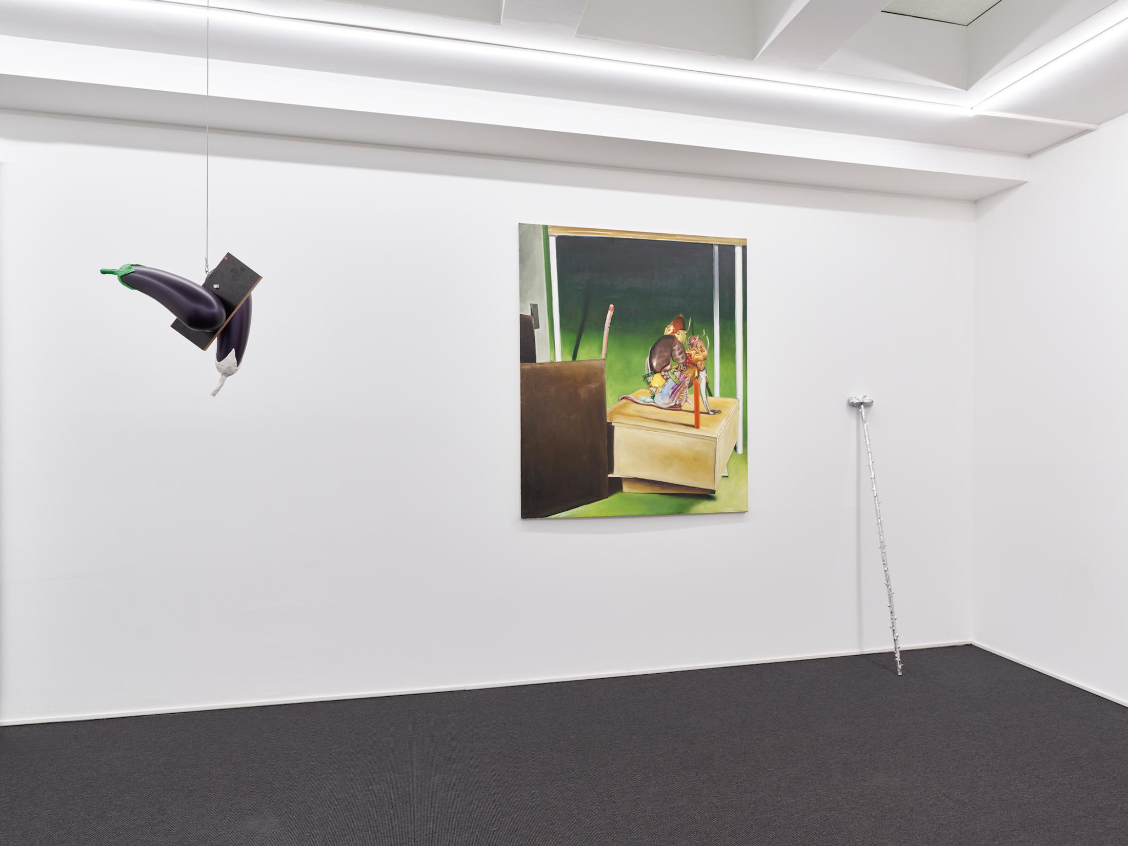 Exhibition View Group Show «QUAE EST IN NATURA» at Galerie lange + pult, Zürich, 2024 / Photo: Felix Jungo / Courtesy: the artists and Galerie lange + pult