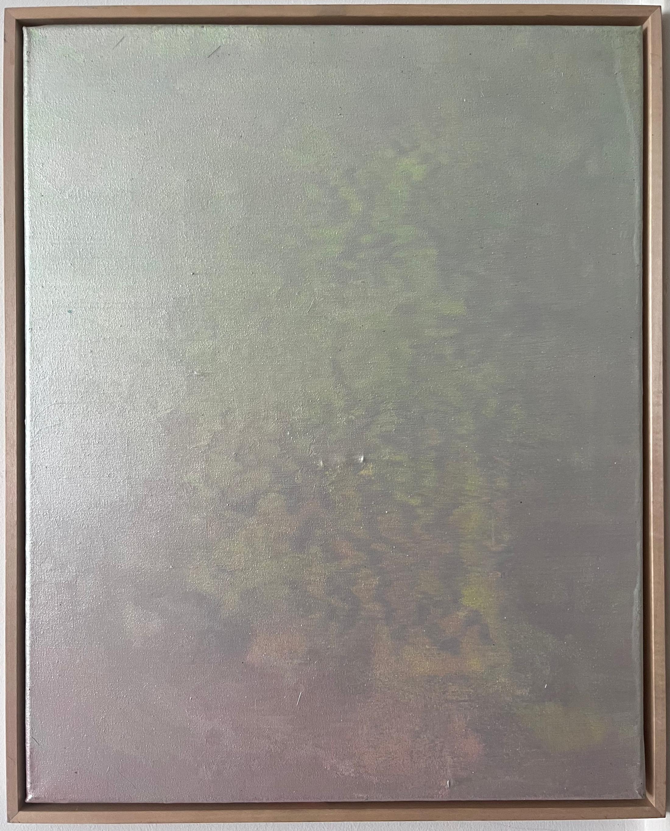 Exhibition View Group Show «QUAE EST IN NATURA ; view on Orson Egloff, Socratic Slumber, 2021, acrylic on canvas, 50 x 40cm» at Galerie lange + pult, Zürich, 2024 / Photo: Felix Jungo / Courtesy: the artists and Galerie lange + pult