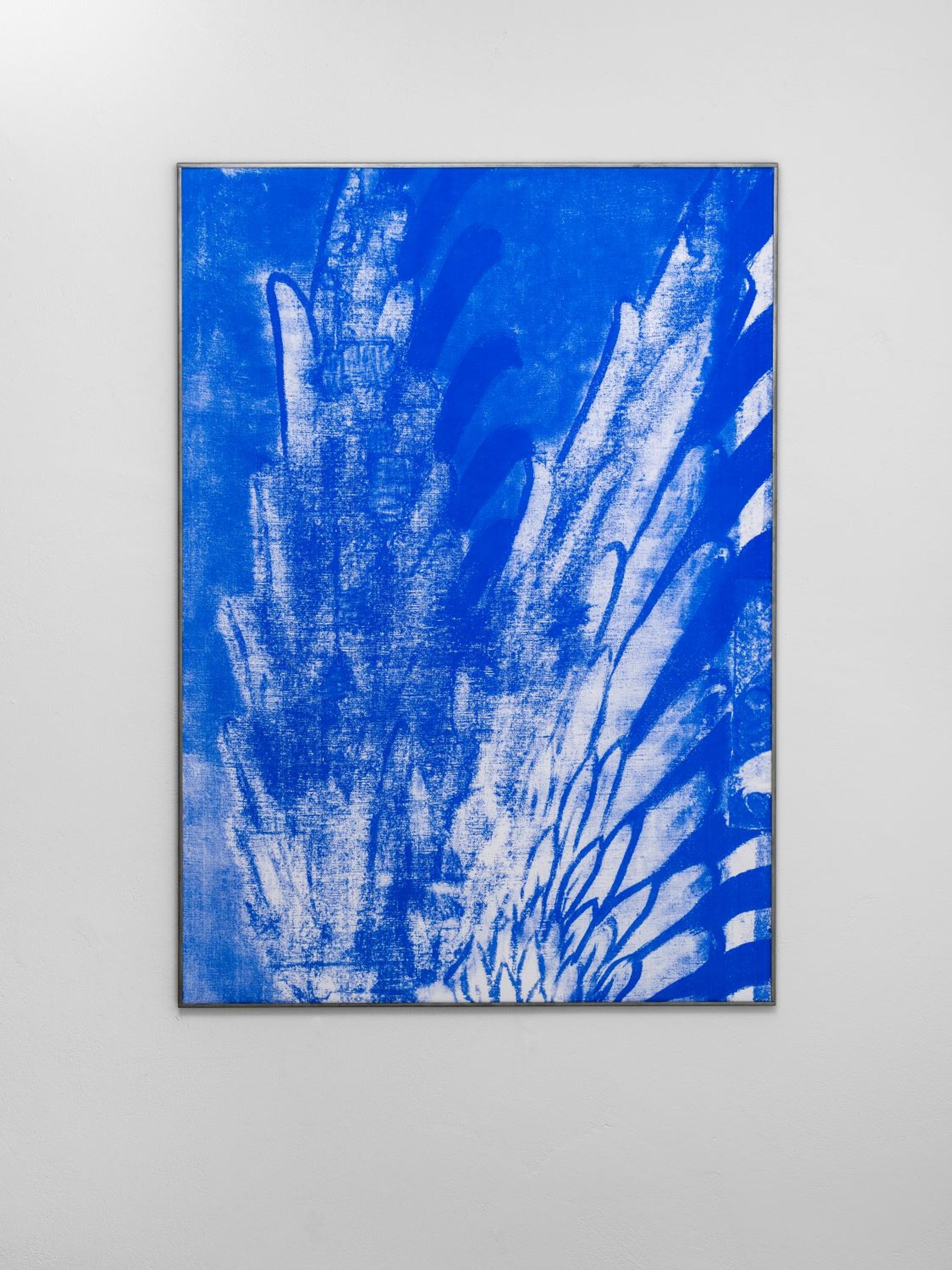 Exhibition View Solo Show Raphael Stucky «Troposonic; view on V, Silk Press (Basel) and Raphael Stucky, silkscreen on paper, ed. 1/7, 2024» at Musée d’art du Valais / Kunstmuseum Wallis, Sion, 2025 / Photo: Olivier Lovey / Courtesy: the artist and Musées cantonaux du Valais