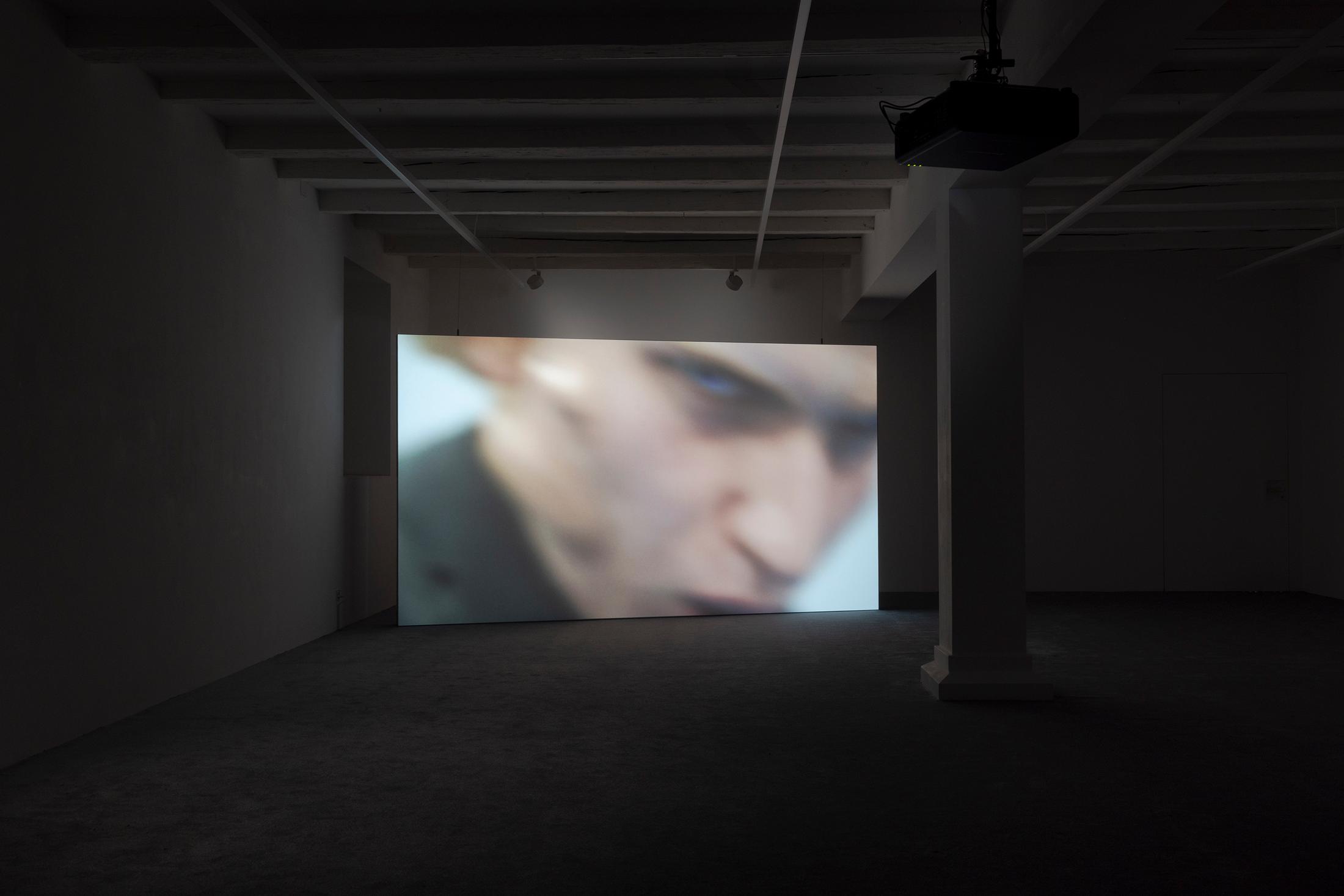 Exhibition View Group Show «(Re)connect ; view on ⁠Dorota Gawęda and Eglė Kulbokaitė, Brood (Scene 5), 2024» at Ausstellungsraum Klingetal, Basel, 2025 / Photo: Gina Folly /  Courtesy: the artists and Ausstellungsraum Klingental