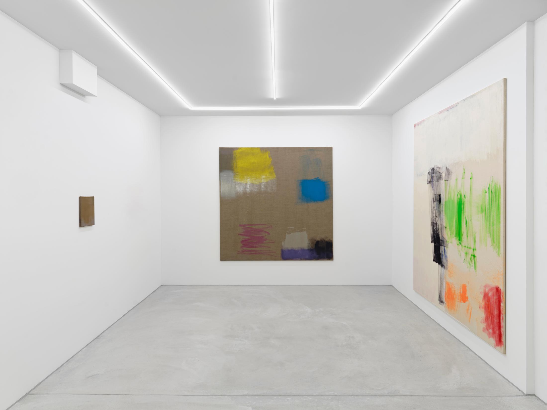 Exhibition View Renée Levi Solo Show «Maude» at GALERIE PHILIPPZOLLINGER, Zurich, 2023 / Photo: Conradin Frei / Courtesy: Renée Levi and GALERIE PHILIPPZOLLINGER