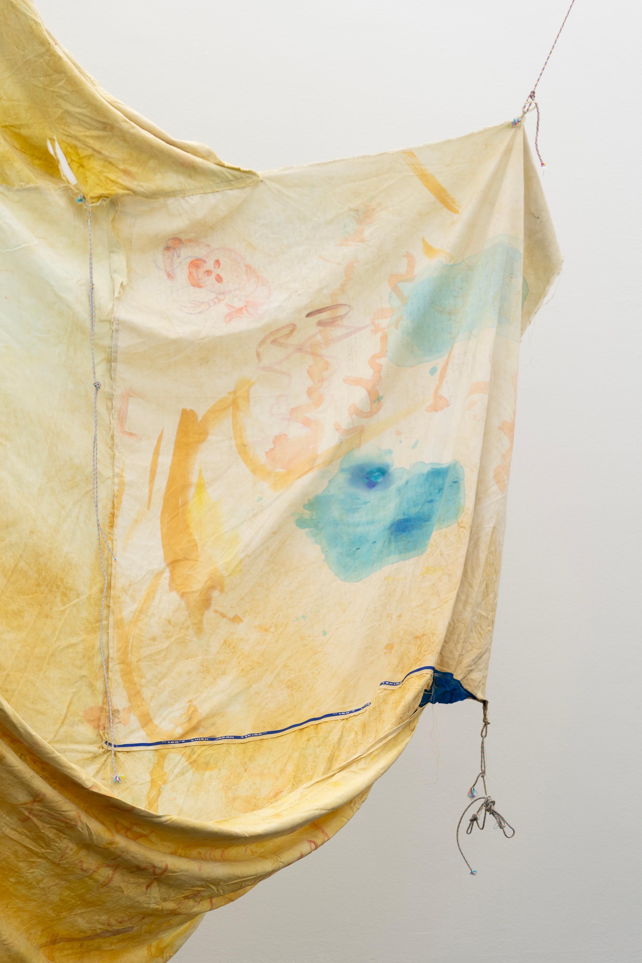 Reto Pulfer, Kurumina schreibt auf (Theaceas Traum), detail, 2015–2018 / Photo: Kunst Halle Sankt Gallen, E. Sommer / Courtesy: the artist and Hollybush Gardens, London