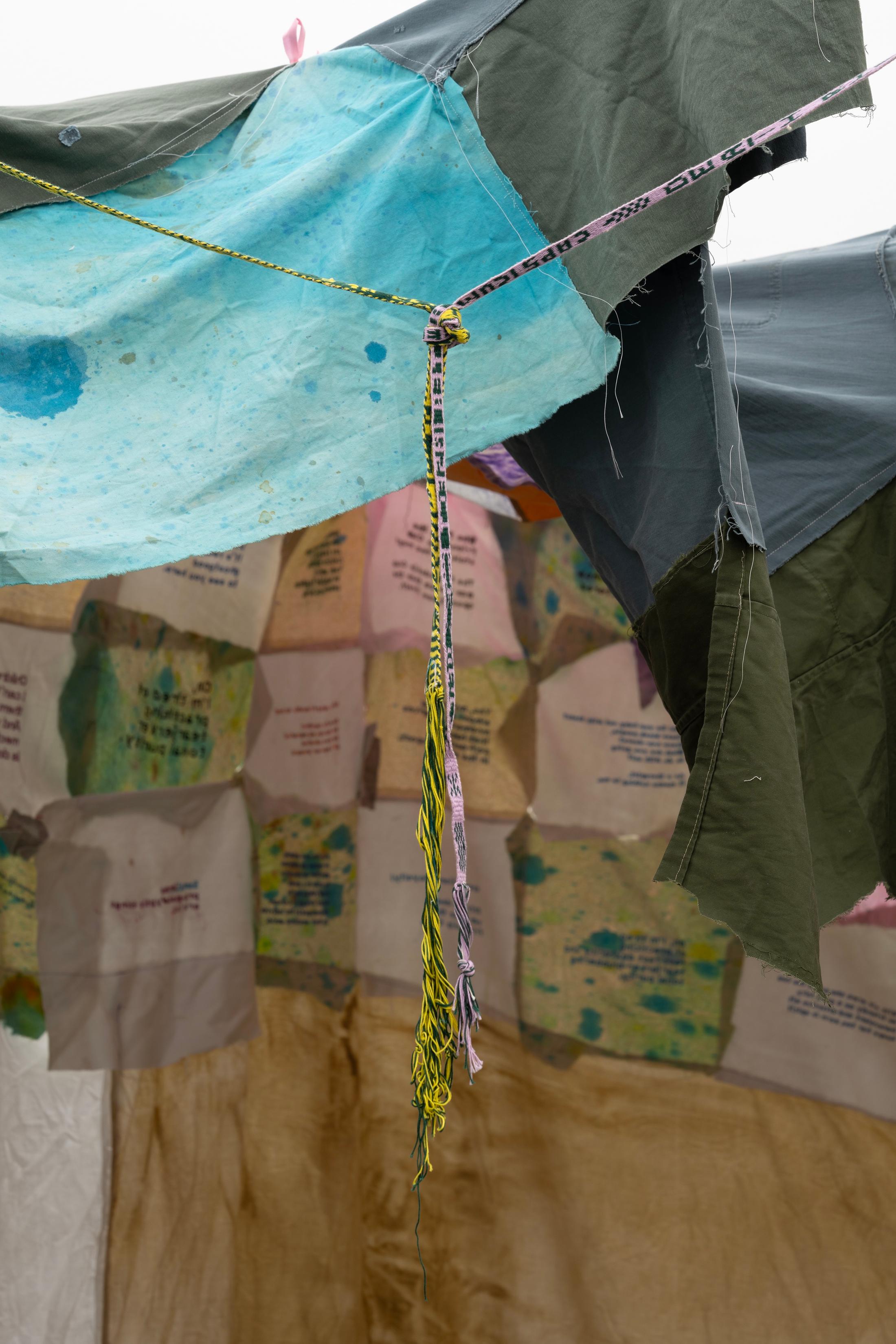 Reto Pulfer, Livingthing, detail, 2022 / Photo: Kunst Halle Sankt Gallen, E. Sommer  / Courtesy: the artist and Hollybush Gardens, London