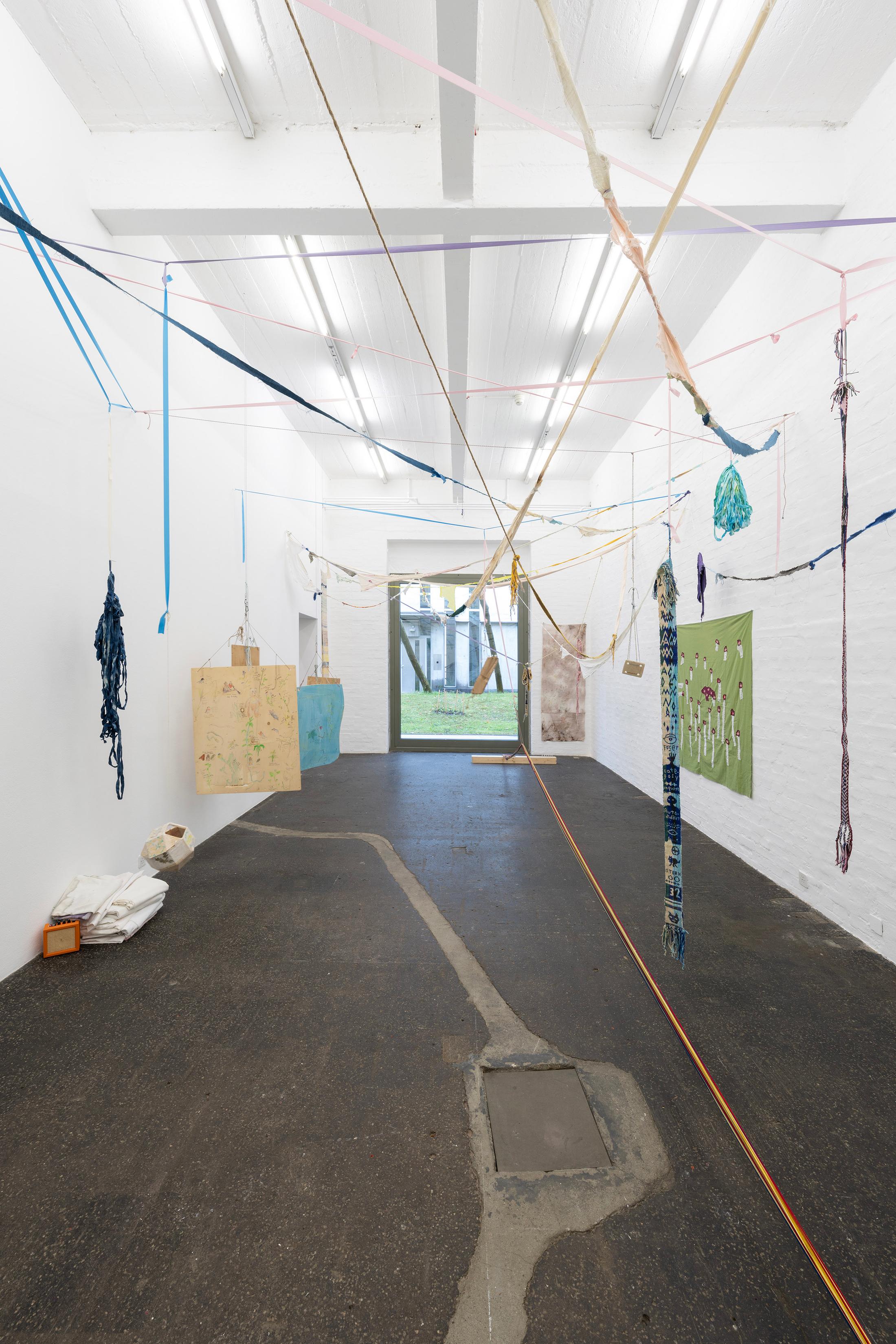 Reto Pulfer, «Fachzustand», exhibition view, 2024 / Photo: Kunst Halle Sankt Gallen, E. Sommer  / Courtesy: the artist and Hollybush Gardens, London