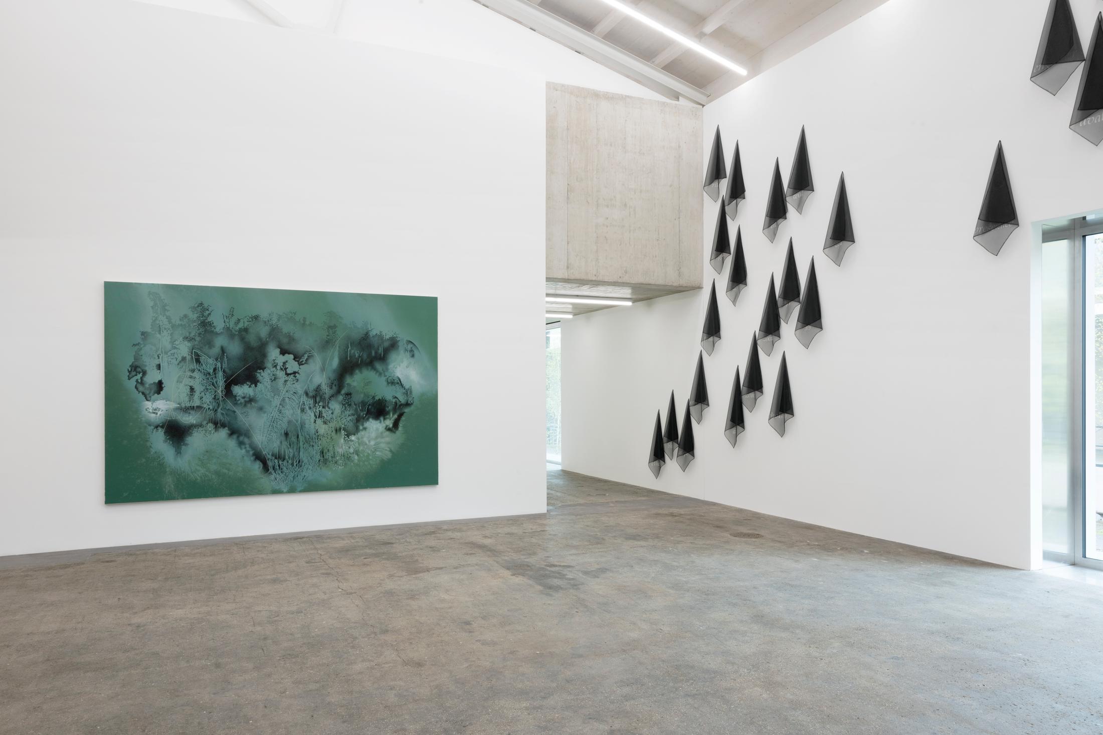 Exhibition View Group Show «Rewilding» at Kunsthaus Baselland, Baselland, 2024 / Photo: Gina Folly / Courtesy: The artists and Kunsthaus Baselland