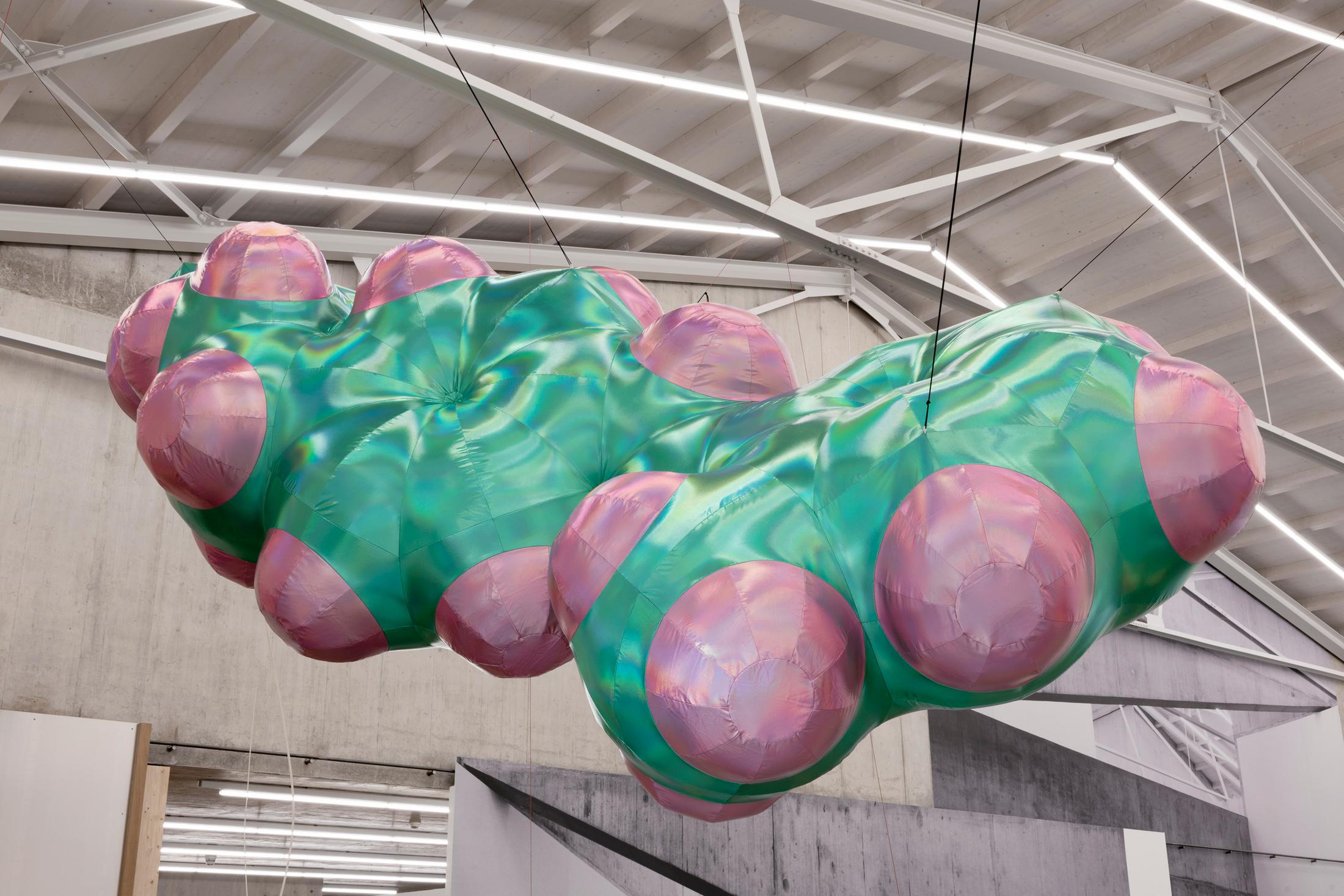 Exhibition View Group Show «Rewilding» at Kunsthaus Baselland, Baselland, 2024 / Photo: Gina Folly / Courtesy: The artists and Kunsthaus Baselland