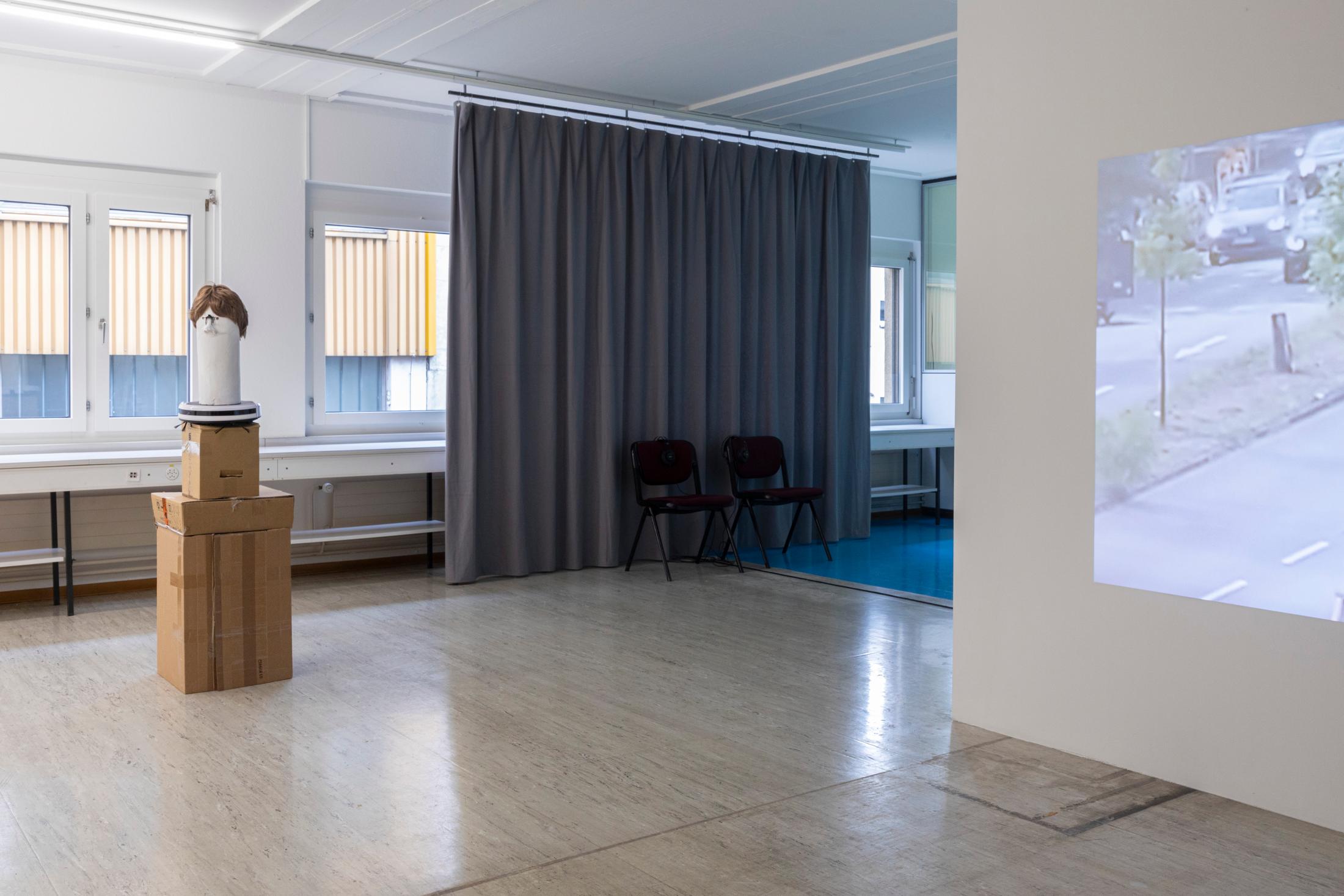 Exhibition View Group Show «Stories» at Stretcher, Basel, 2023 / Photo: Nina Rieben / Courtesy: the artists and Stretcher