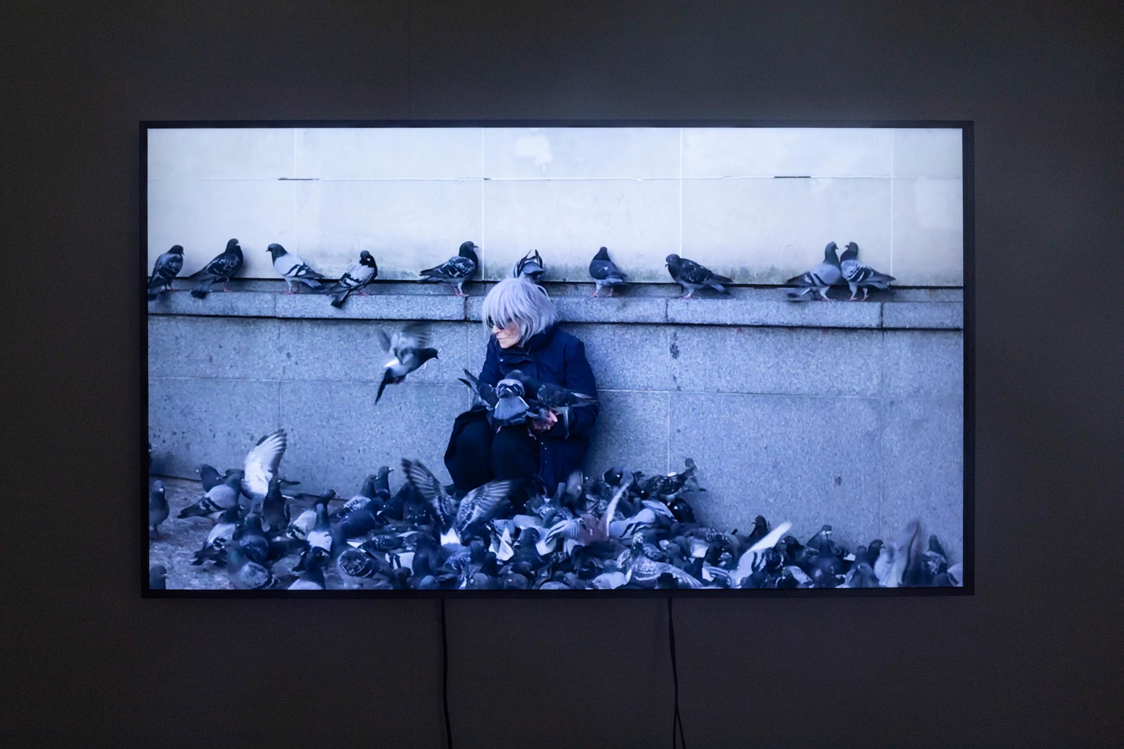 Exhibition View Group Show «Stories; view on Benedikt Bock, Die Zukunft gehört dem Auto, 2023» at Stretcher, Basel, 2023 / Photo: Nina Rieben / Courtesy: the artist and Stretcher