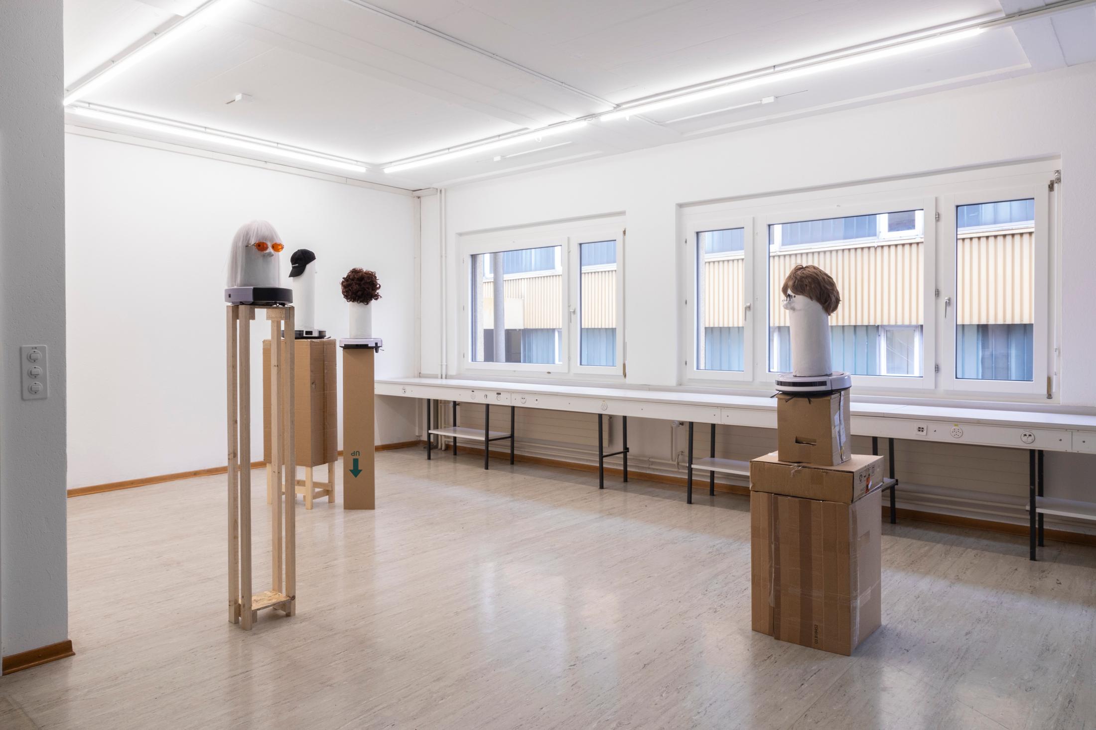 Exhibition View Group Show «Stories» at Stretcher, Basel, 2023 / Photo: Nina Rieben / Courtesy: the artists and Stretcher