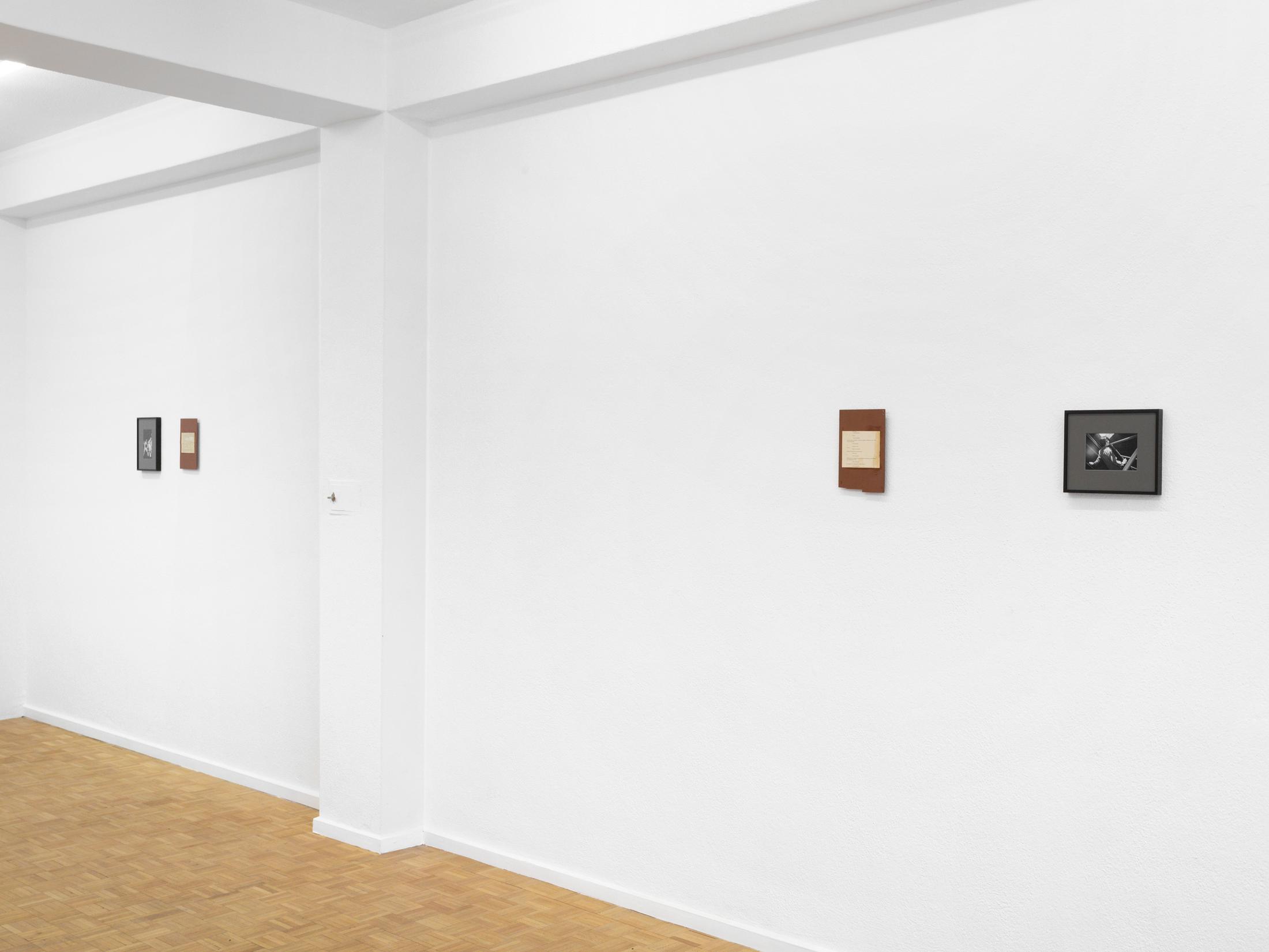 Exhibition View Group Show «From My Window» at Sentiment, Zurich, 2023 / Photo: Philipp Rupp & Julien Gremaud / Courtesy: the artists and Sentiment