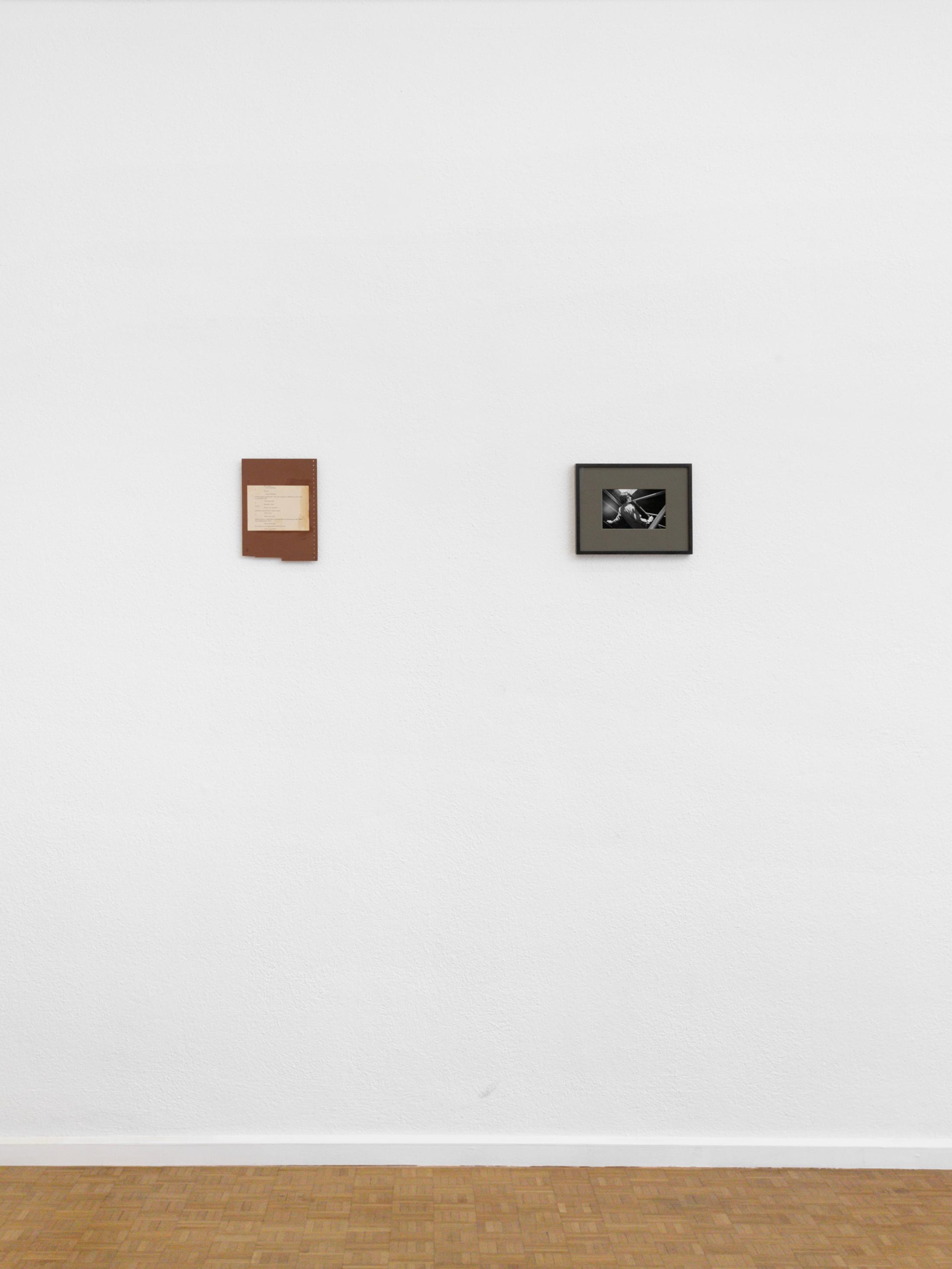 Exhibition View Group Show «From My Window» at Sentiment, Zurich, 2023 / Photo: Philipp Rupp & Julien Gremaud / Courtesy: the artists and Sentiment