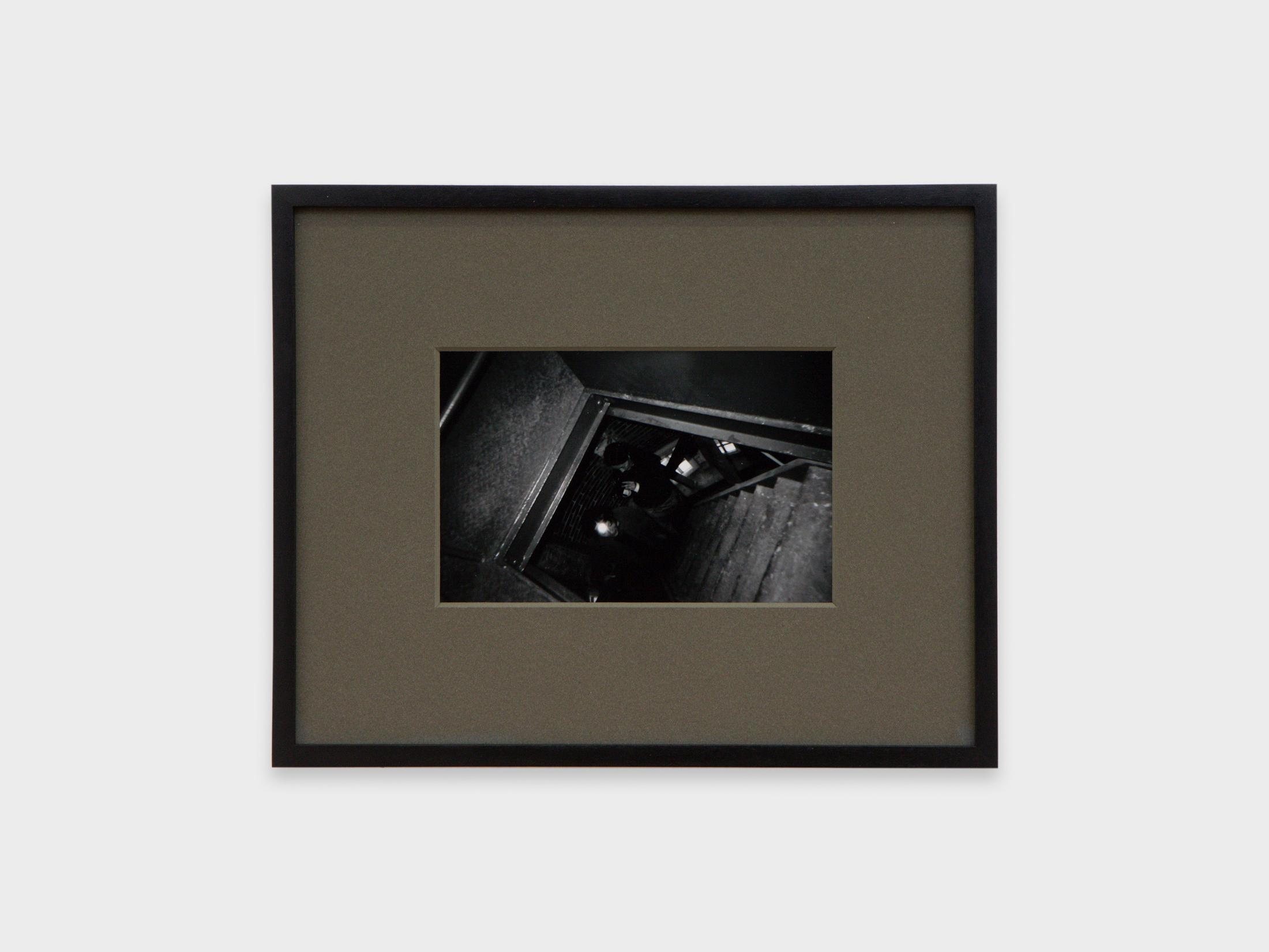 Exhibition View Group Show «From My Window; view on Luzie Meyer, Polyphemus & Nobody, 2022, C-print in artist’s frame, 23.6 x 28.6 cm» at Sentiment, Zurich, 2023 / Photo: Philipp Rupp & Julien Gremaud / Courtesy: the artist and Sentiment