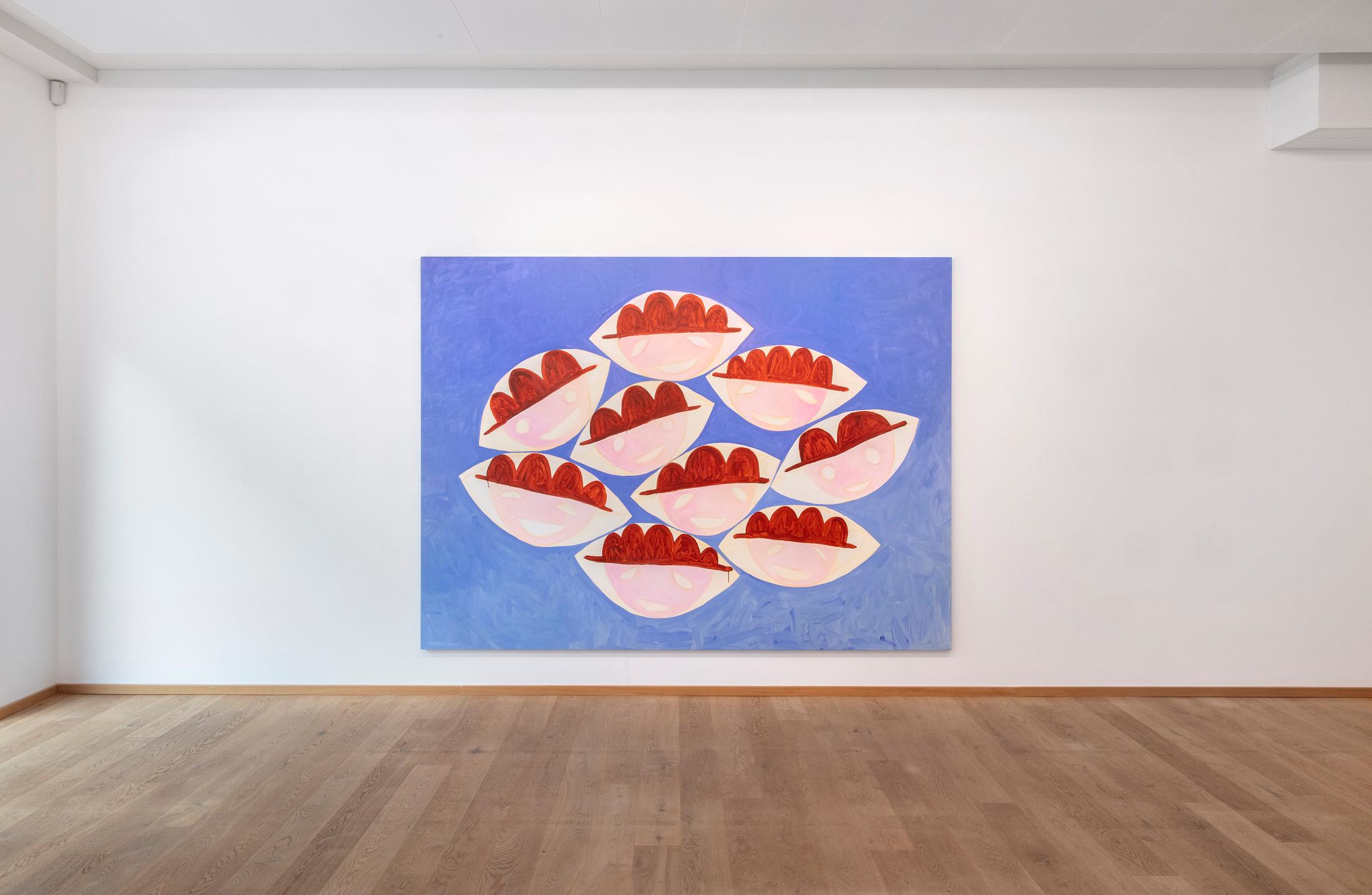 Exhibition View Solo Show Sarah Bogner «Freunde des Lichts» at Livie Gallery, Zurich, 2024 / Photo: Esther Mathis / Courtesy: The artist and Livie Gallery