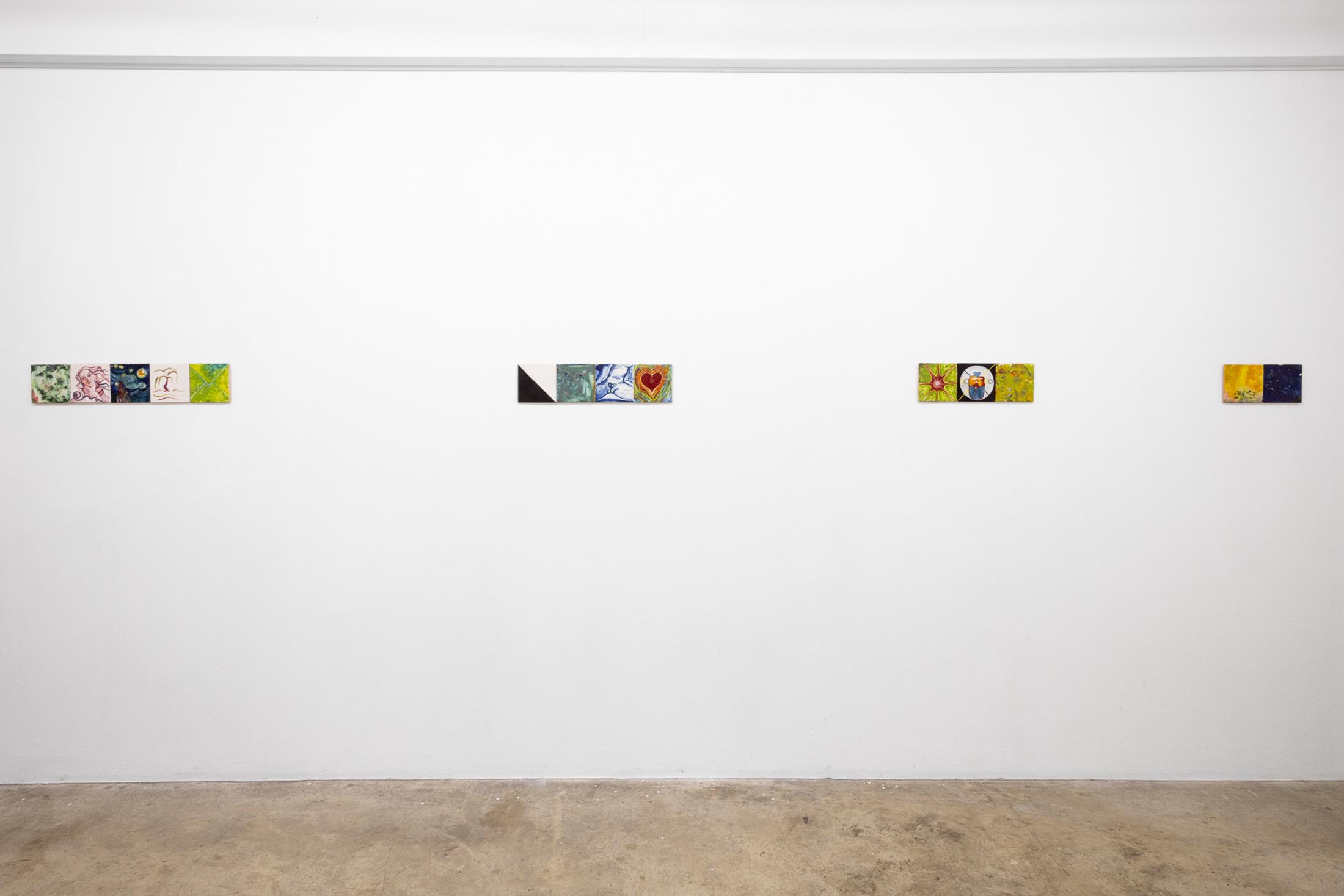 Exhibition View Solo Show Séverine Heizmann «Roots drink deep from carrion’s gift» at Milieu, Bern, 2024 / Photo: Nina Rieben  / Courtesy: The artist and Milieu