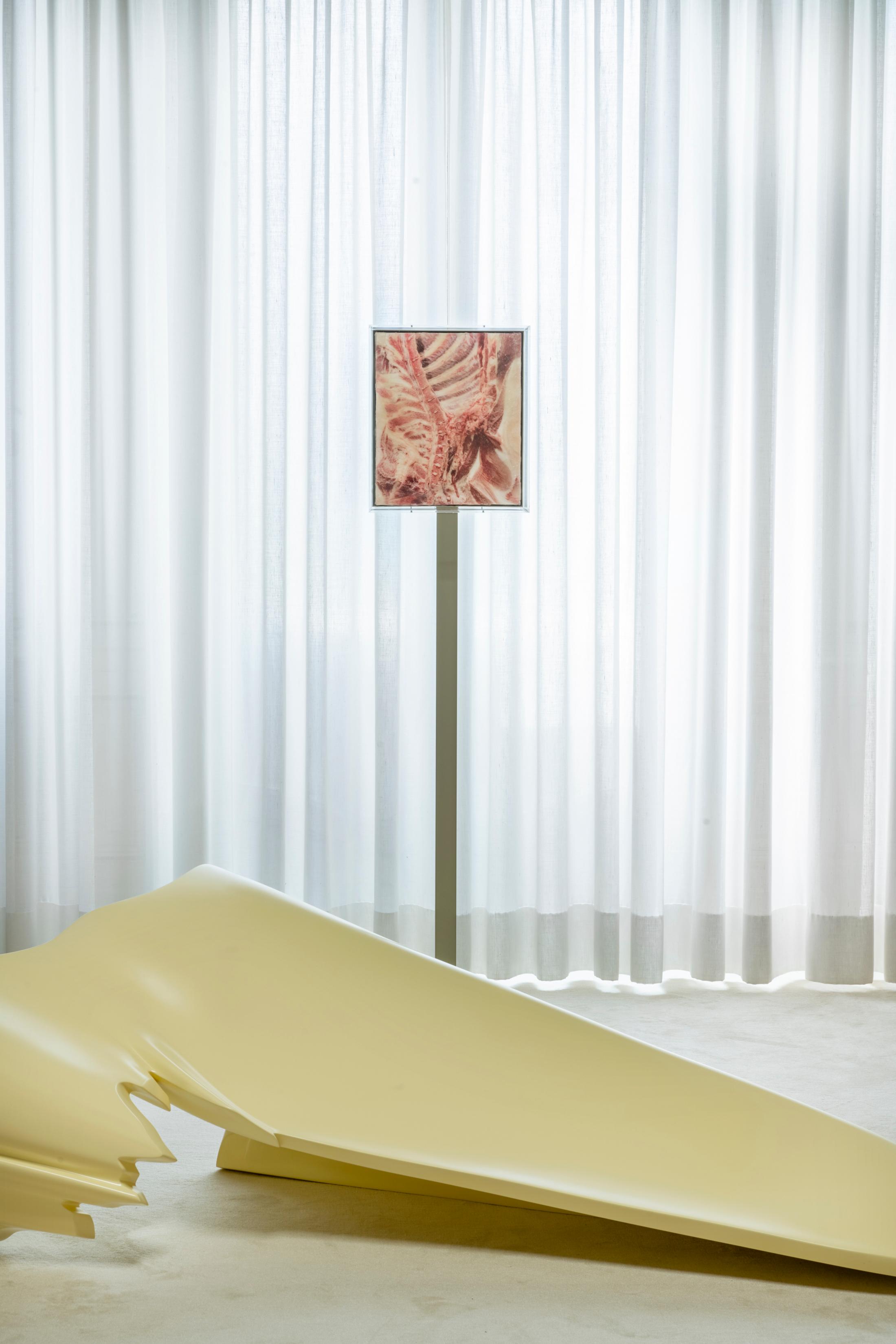 Exhibition View Solo Show Shahryar Nashat «Blood Most Precious» at Istituto Svizzero, Rome, 2024 / Photo: Ela Bialkowska, OKNO studio / Courtesy: Gladstone Gallery