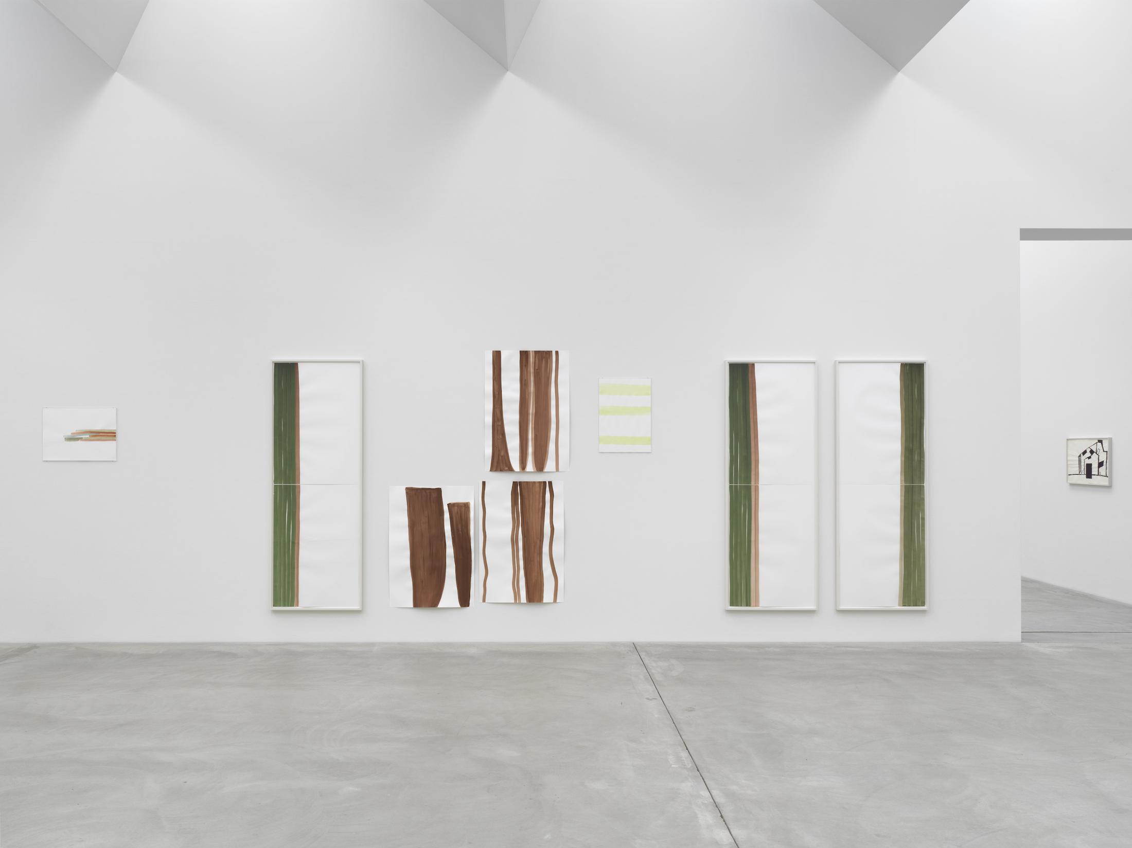 Exhibition View Solo Show Silvia Bächli «They’ve Turned into Each Other. Which Is Which?» at Kunst Museum Winterthur, Winterthur, 2024 / Photo: Serge Hasenböhler / Courtesy: The artist and Kunst Museum Winterthur