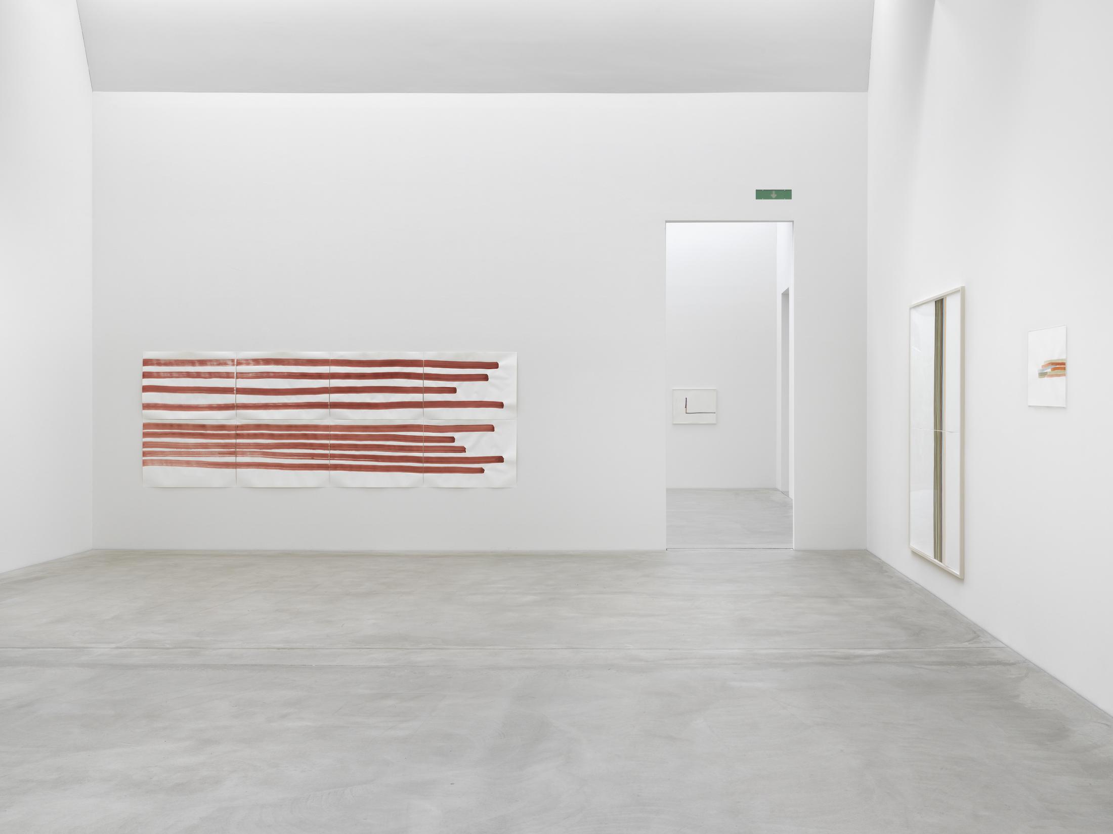 Exhibition View Solo Show Silvia Bächli «They’ve Turned into Each Other. Which Is Which?» at Kunst Museum Winterthur, Winterthur, 2024 / Photo: Serge Hasenböhler / Courtesy: The artist and Kunst Museum Winterthur