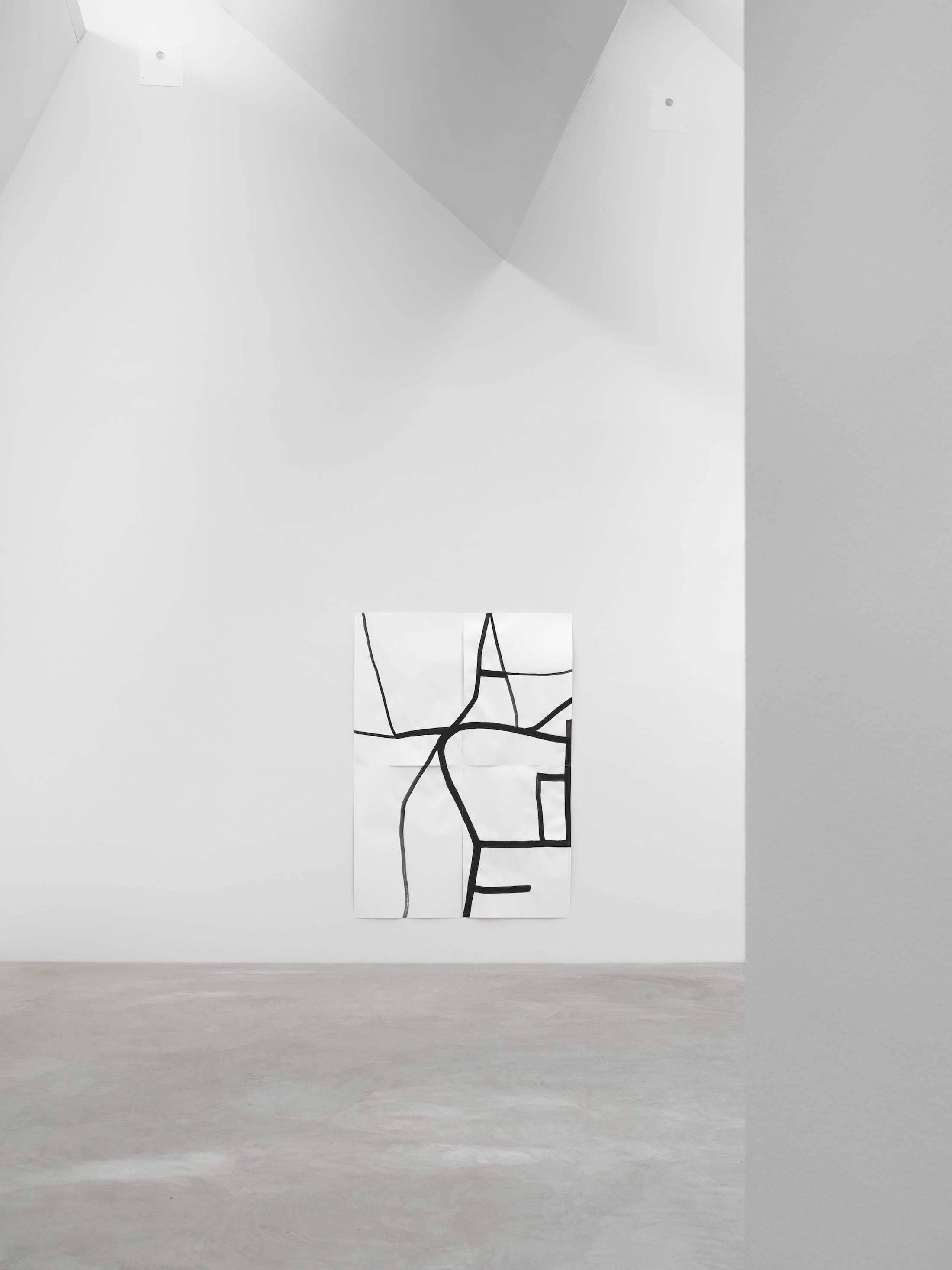 Exhibition View Solo Show Silvia Bächli «They’ve Turned into Each Other. Which Is Which?» at Kunst Museum Winterthur, Winterthur, 2024 / Photo: Serge Hasenböhler / Courtesy: The artist and Kunst Museum Winterthur