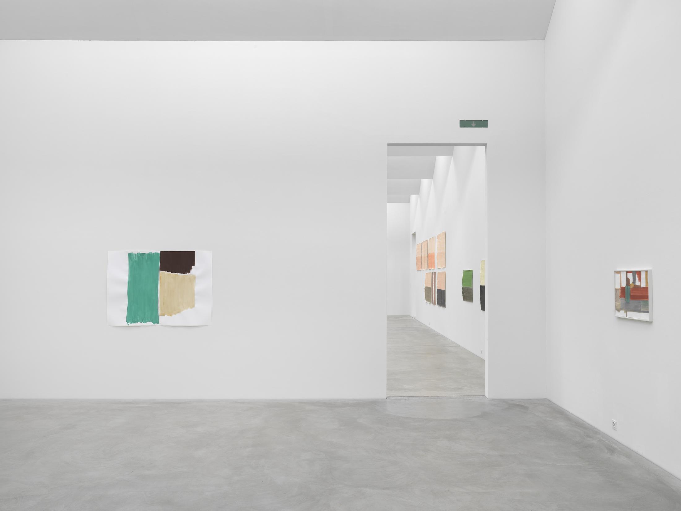 Exhibition View Solo Show Silvia Bächli «They’ve Turned into Each Other. Which Is Which?» at Kunst Museum Winterthur, Winterthur, 2024 / Photo: Serge Hasenböhler / Courtesy: The artist and Kunst Museum Winterthur