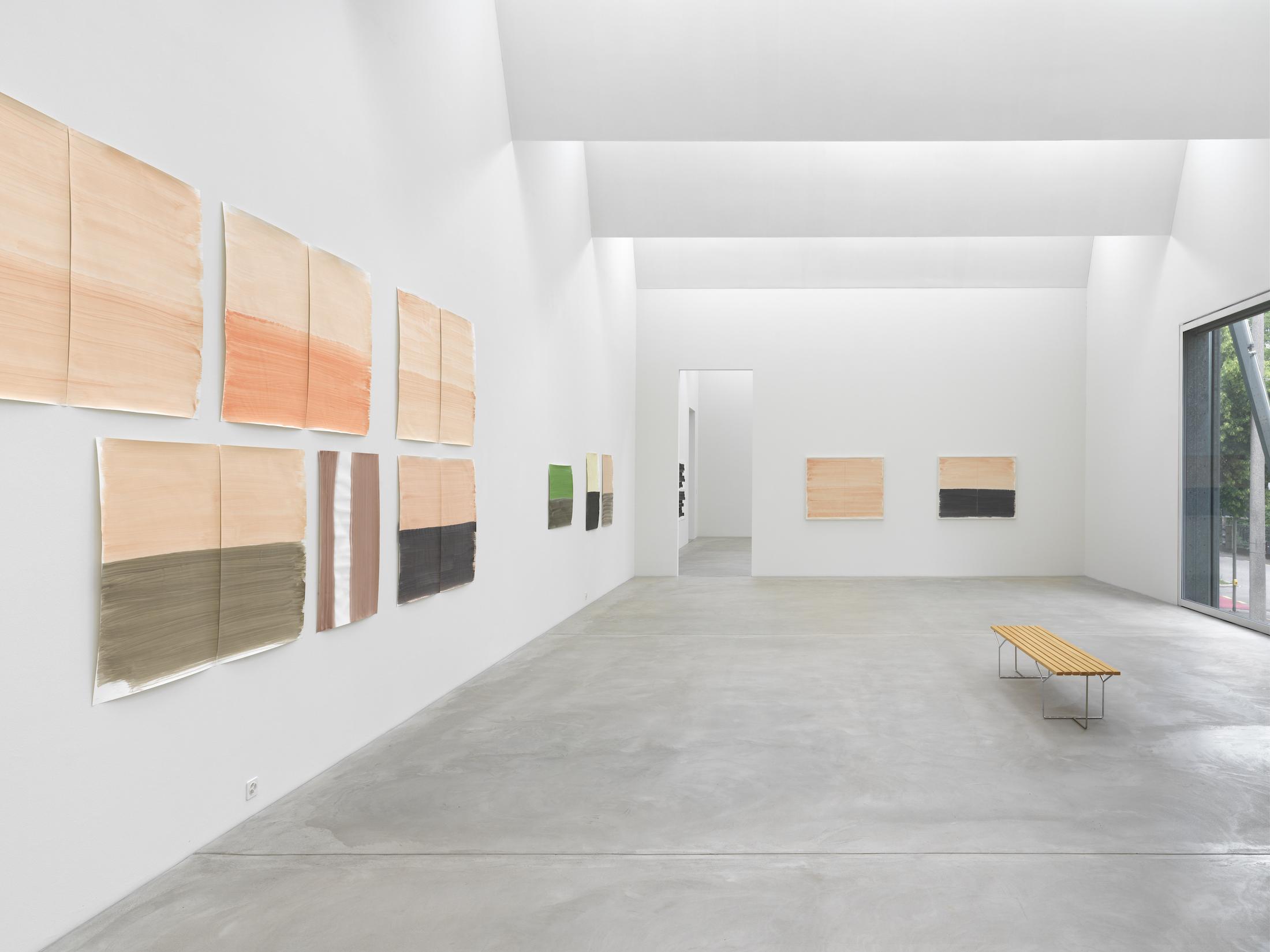 Exhibition View Solo Show Silvia Bächli «They’ve Turned into Each Other. Which Is Which?» at Kunst Museum Winterthur, Winterthur, 2024 / Photo: Serge Hasenböhler / Courtesy: The artist and Kunst Museum Winterthur