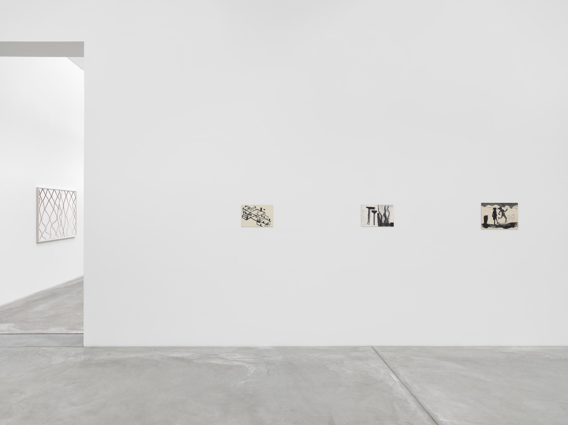 Exhibition View Solo Show Silvia Bächli «They’ve Turned into Each Other. Which Is Which?» at Kunst Museum Winterthur, Winterthur, 2024 / Photo: Serge Hasenböhler / Courtesy: The artist and Kunst Museum Winterthur