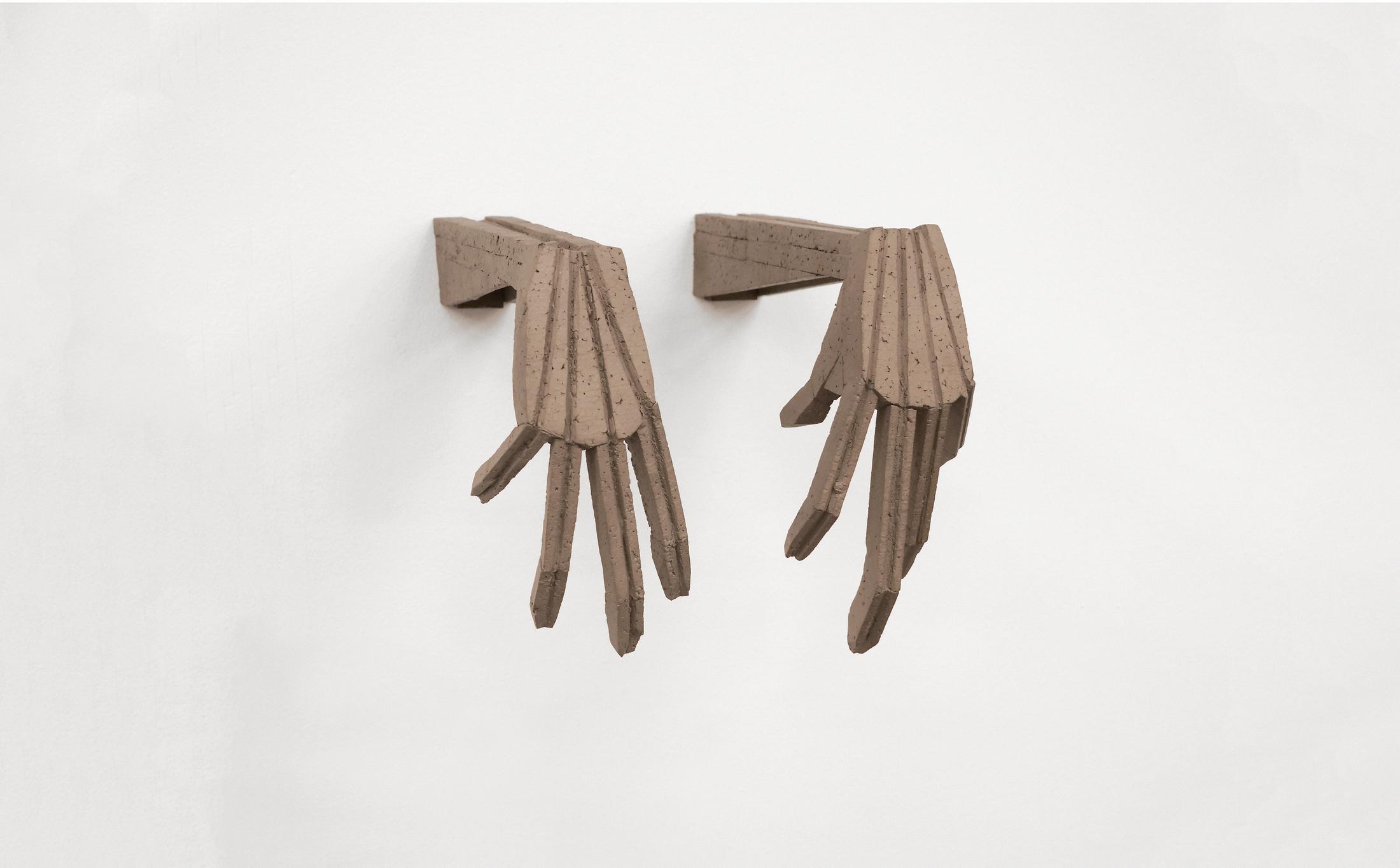 Exhibition View Solo Show Sofía Durrieu «NN –|– ME ; view on Thermometer of Passions / To Want and to Want (Drop), 2024, Bronze, 31 x 24 x 33 cm» at Altefabrik Rapperswil-Jona, Rapperswil, 2025 / Photo: Sebastian Schaub, Sofía Durrieu / Courtesy: the artist and Altefabrik Rapperswil-Jona