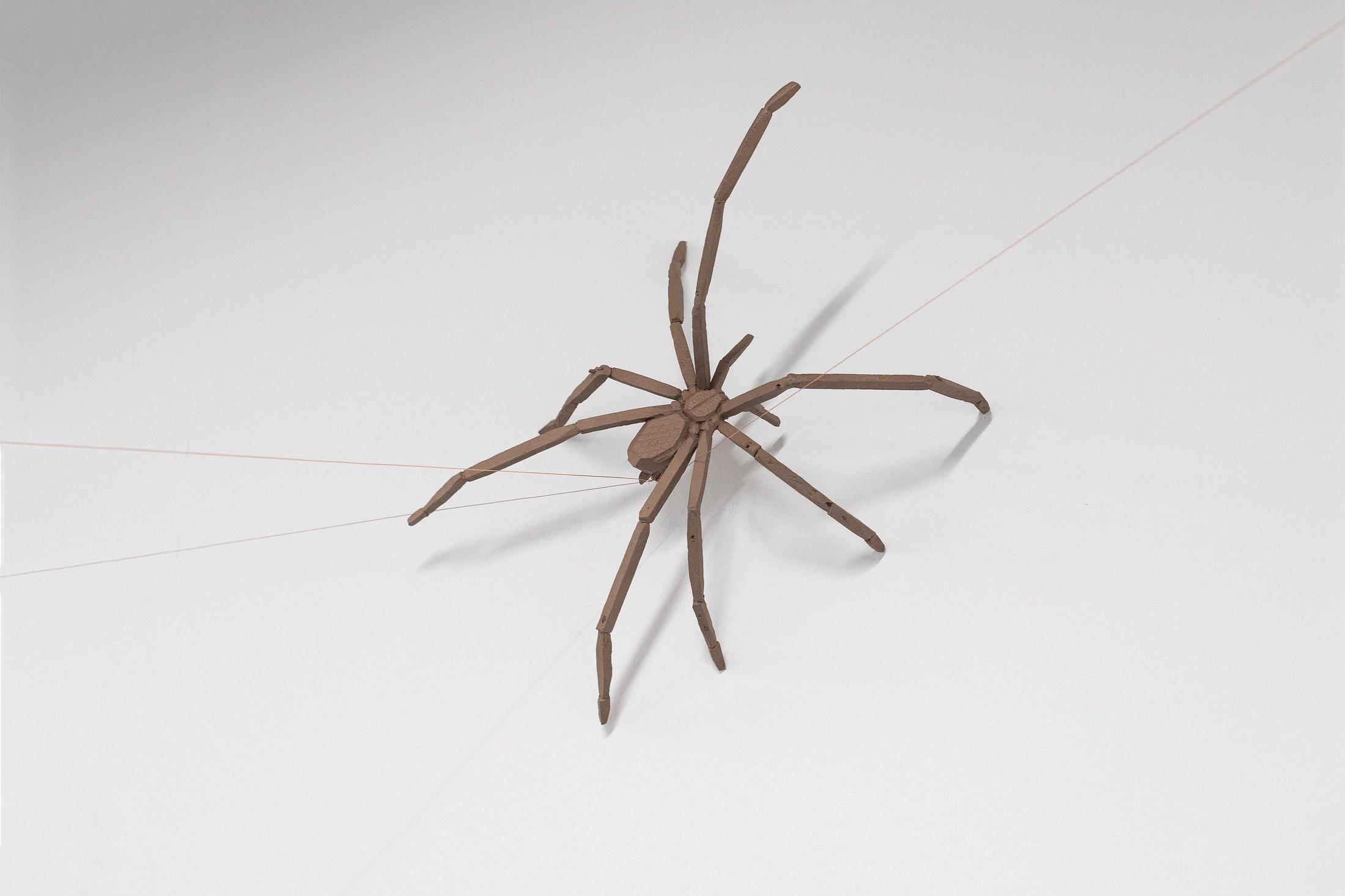 Exhibition View Solo Show Sofía Durrieu «NN –|– ME ; view on The Fly, 2024, Bronze, copper wire, 32 x 50 x 24 cm» at Altefabrik Rapperswil-Jona, Rapperswil, 2025 / Photo: Sebastian Schaub, Sofía Durrieu / Courtesy: the artist and Altefabrik Rapperswil-Jona