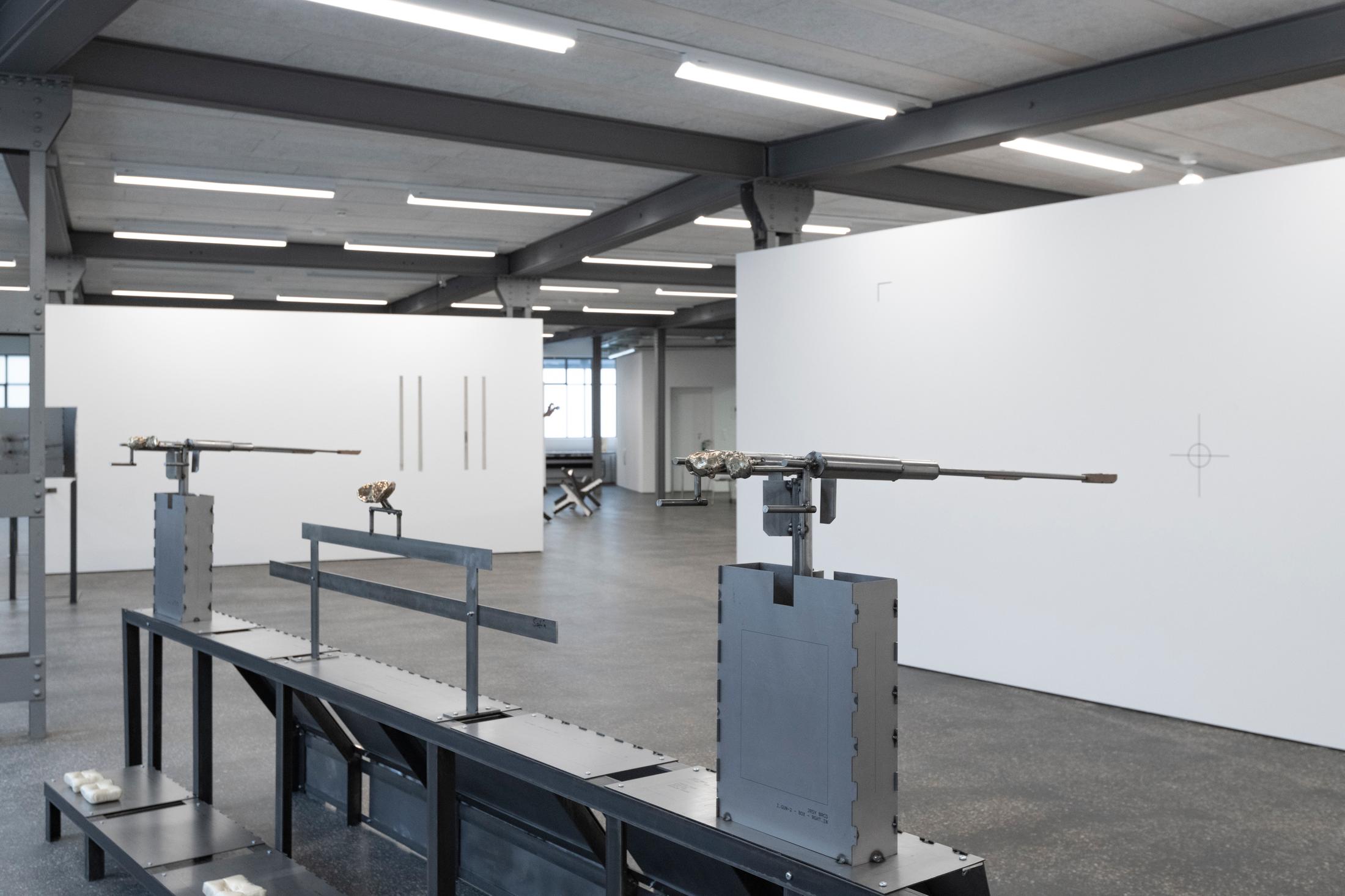 Exhibition View Solo Show Sofía Durrieu «NN –|– ME» at Altefabrik Rapperswil-Jona, Rapperswil, 2025 / Photo: Sebastian Schaub, Sofía Durrieu / Courtesy: the artist and Altefabrik Rapperswil-Jona