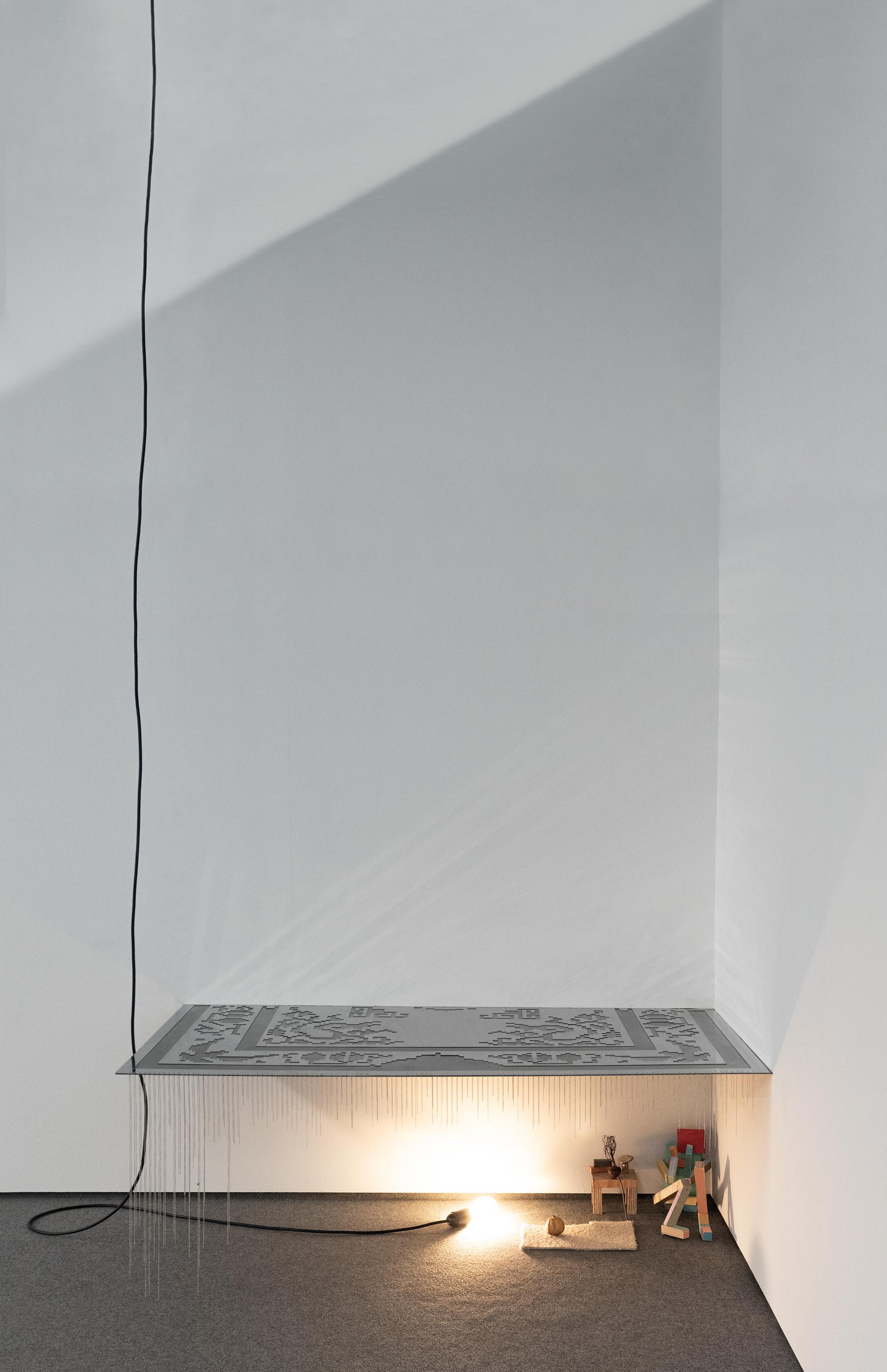 Exhibition View Solo Show Sofía Durrieu «NN –|– ME» at Altefabrik Rapperswil-Jona, Rapperswil, 2025 / Photo: Sebastian Schaub, Sofía Durrieu / Courtesy: the artist and Altefabrik Rapperswil-Jona