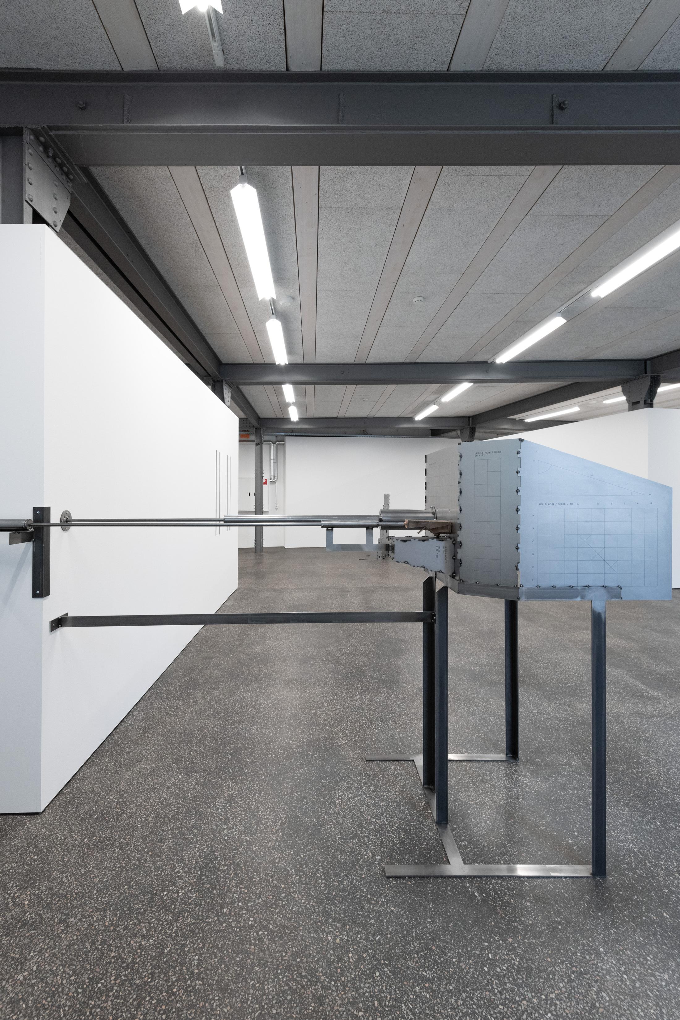 Exhibition View Solo Show Sofía Durrieu «NN –|– ME» at Altefabrik Rapperswil-Jona, Rapperswil, 2025 / Photo: Sebastian Schaub, Sofía Durrieu / Courtesy: the artist and Altefabrik Rapperswil-Jona