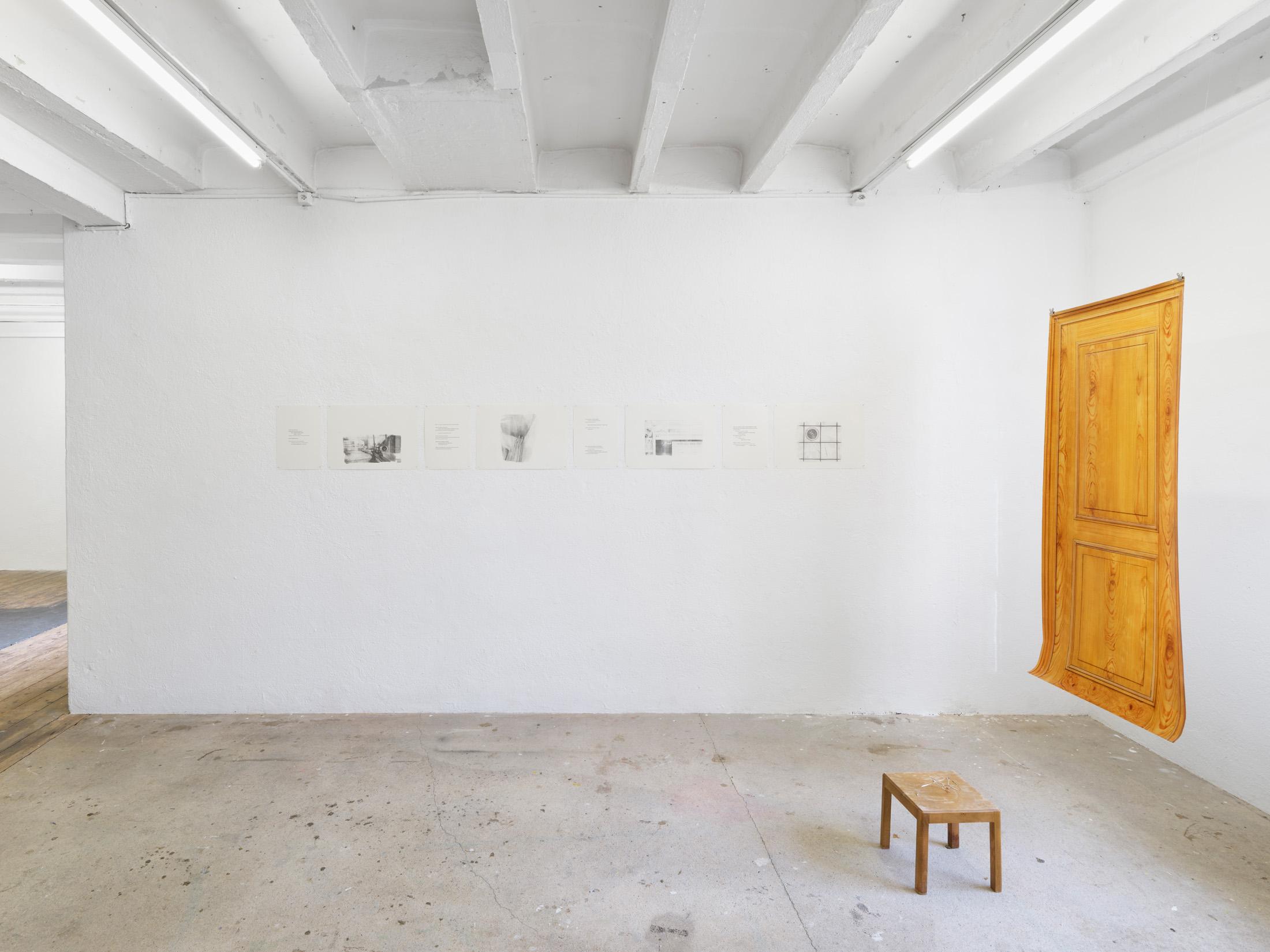 Exhibition View Group Show «The House, the Paste, the Weather (part 1)» at Stiftung Binz39, Zurich, 2024-2025 / Photo: Conradin Frei / Courtesy: the artists and Stiftung Binz39