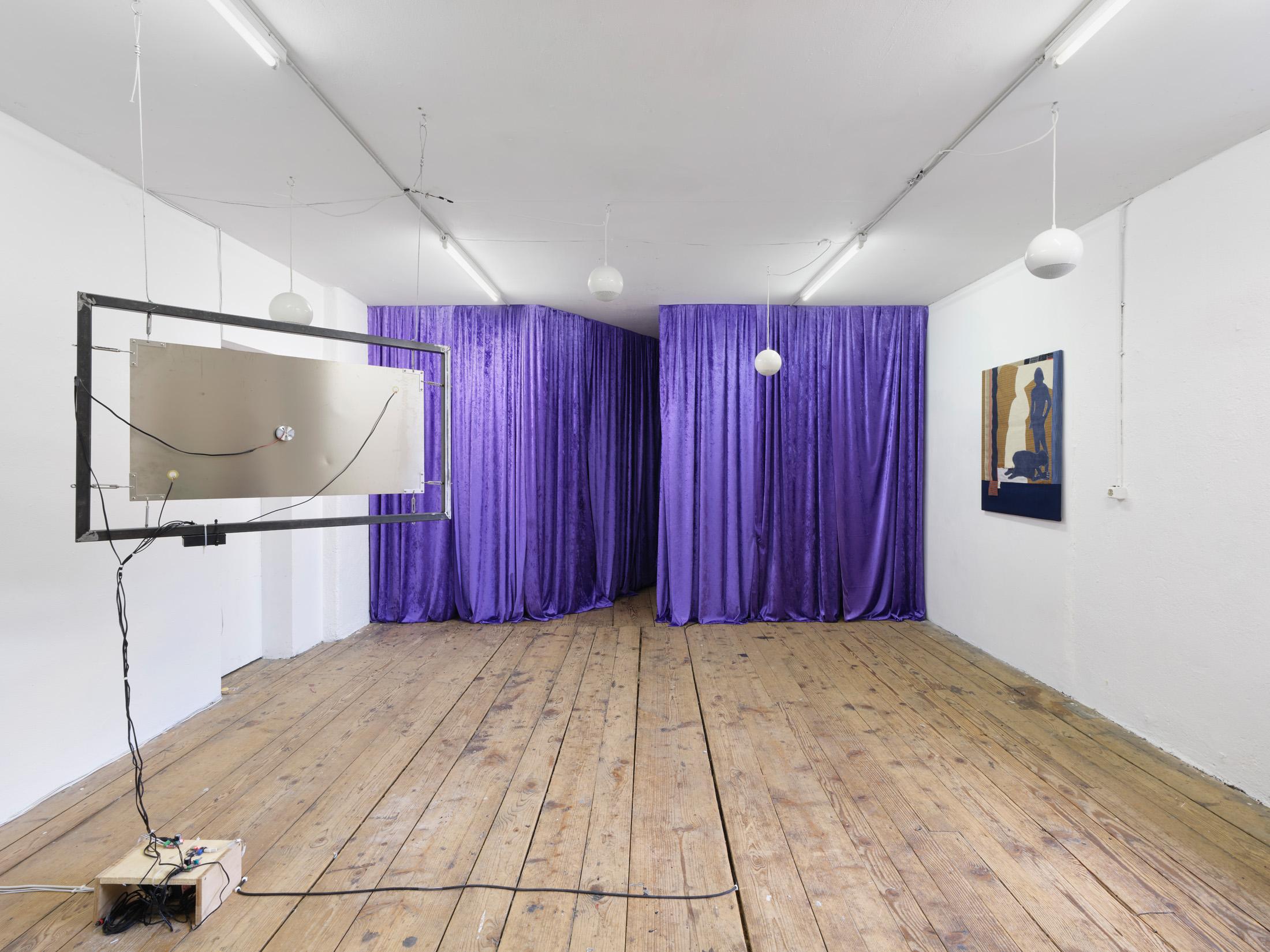 Exhibition View Group Show «The House, the Paste, the Weather (part 1)» at Stiftung Binz39, Zurich, 2024-2025 / Photo: Conradin Frei / Courtesy: the artists and Stiftung Binz39