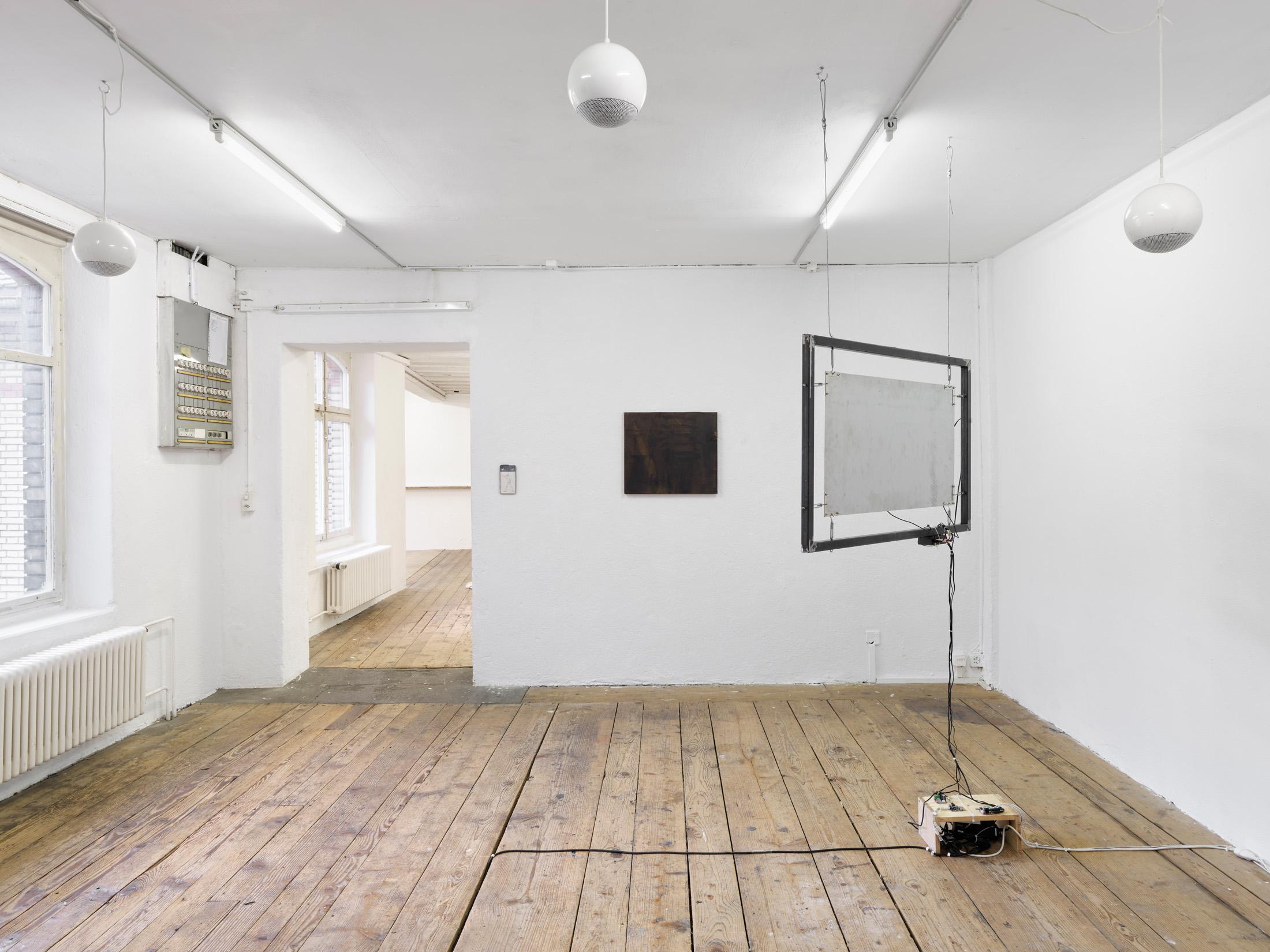 Exhibition View Group Show «The House, the Paste, the Weather (part 1)» at Stiftung Binz39, Zurich, 2024-2025 / Photo: Conradin Frei / Courtesy: the artists and Stiftung Binz39