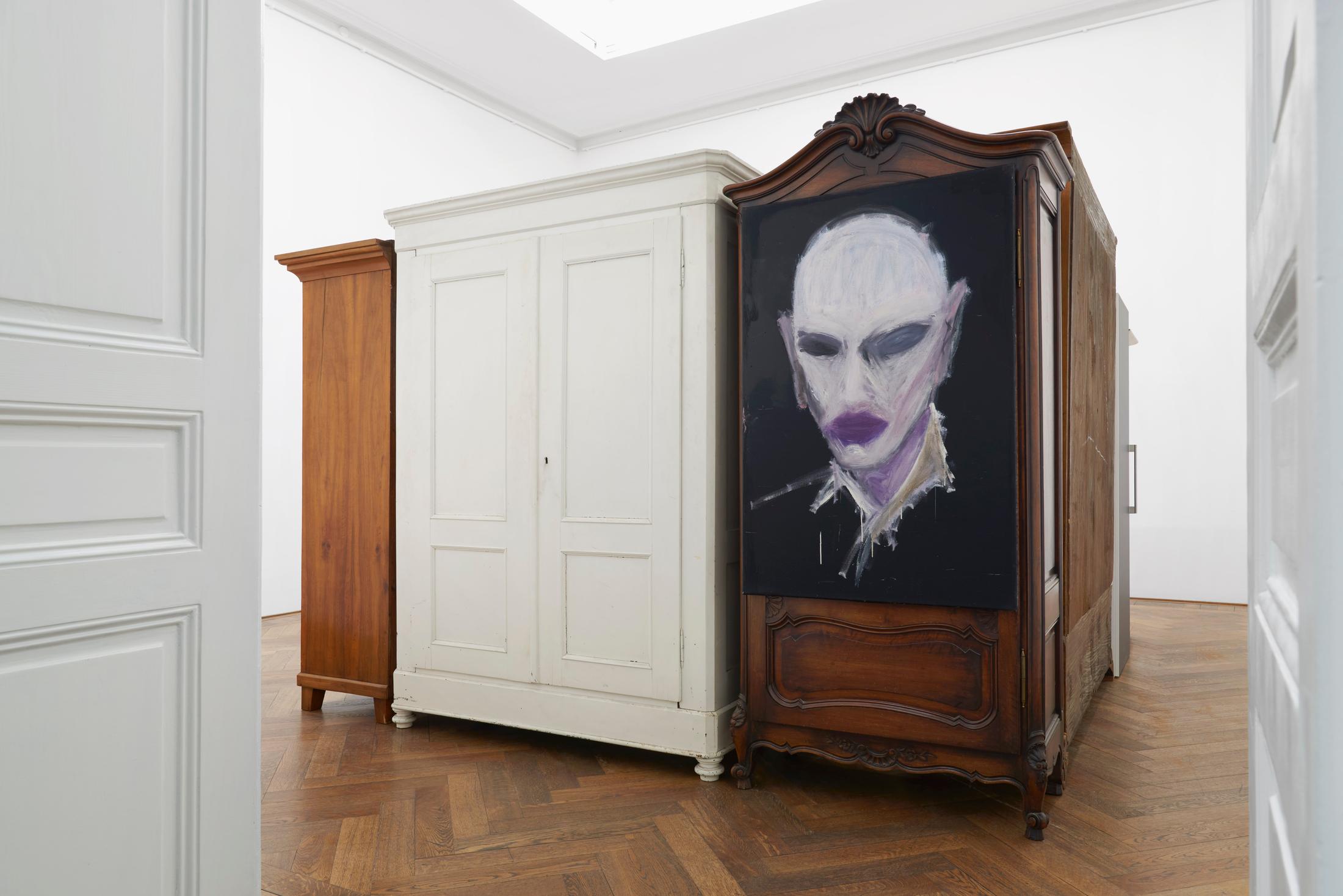 Exhibition View Solo Show Tobias Spichtig «Everything No One Ever Wanted» at Kunsthalle Basel, Basel, 2024 / Photo: Philipp Hänger / Courtesy: The artist and Kunsthalle Basel