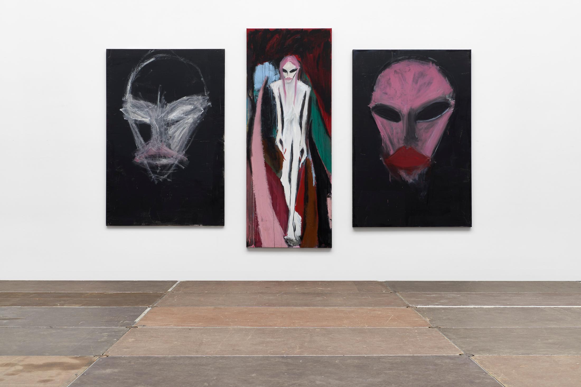 Exhibition View Solo Show Tobias Spichtig «Everything No One Ever Wanted» at Kunsthalle Basel, Basel, 2024 / Photo: Philipp Hänger / Courtesy: The artist and Kunsthalle Basel