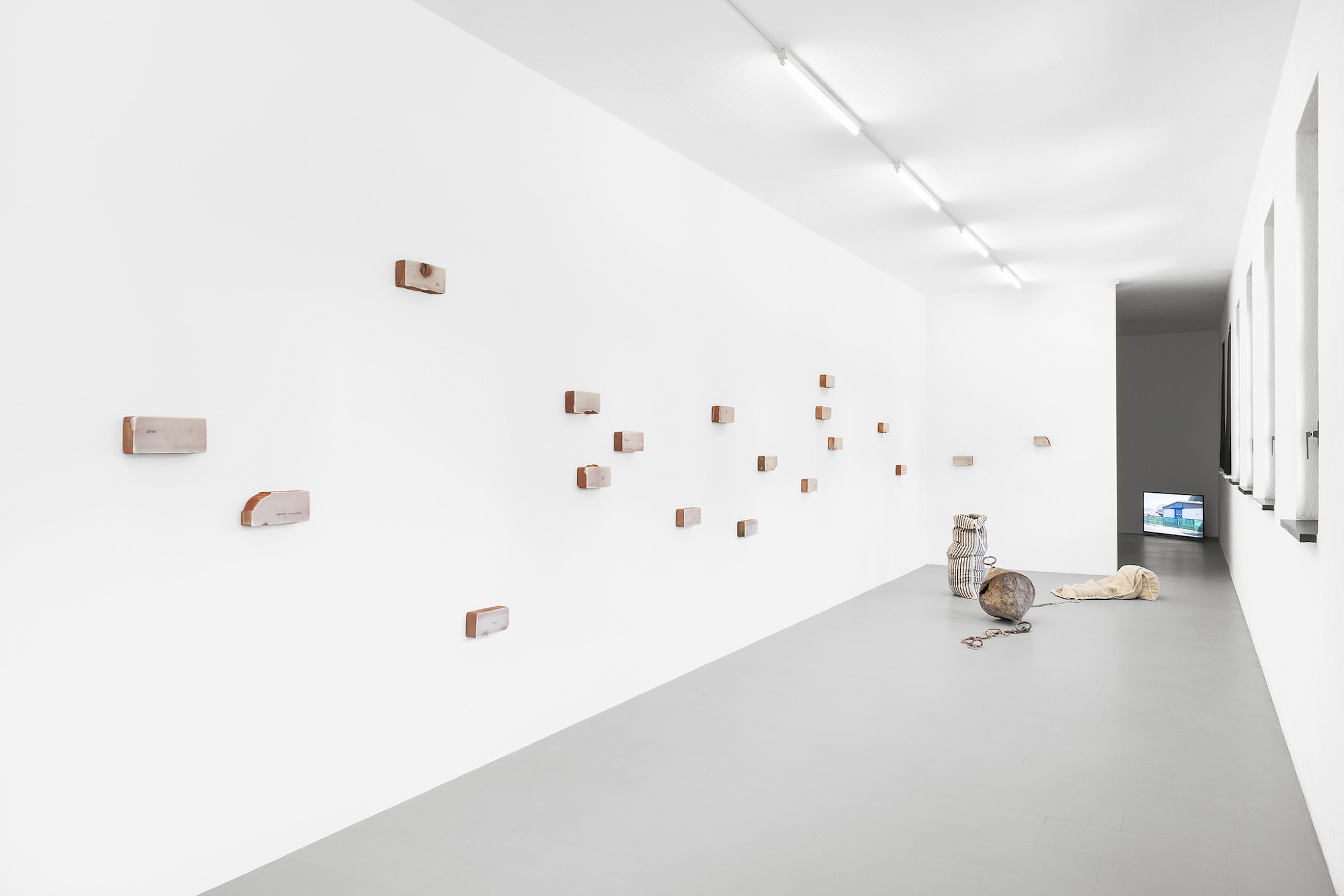 Exhibition View Group Show «Unseen Reconstructions» at La Rada, Locarno, 2023 / Photo: Riccardo Giancola / Courtesy: the artists and La Rada