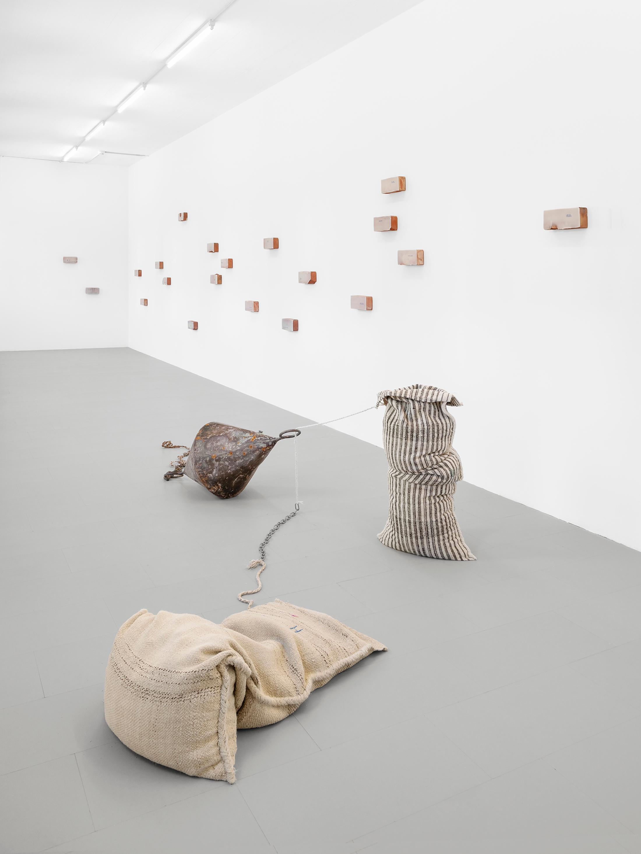 Exhibition View Group Show «Unseen Reconstructions» at La Rada, Locarno, 2023 / Photo: Riccardo Giancola / Courtesy: the artists and La Rada