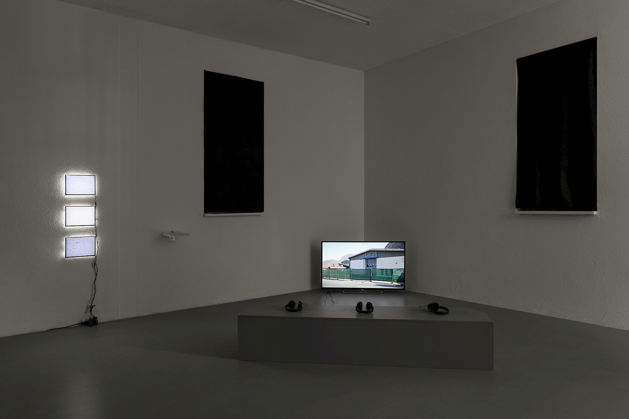 Exhibition View Group Show «Unseen Reconstructions» at La Rada, Locarno, 2023 / Photo: Riccardo Giancola / Courtesy: the artists and La Rada