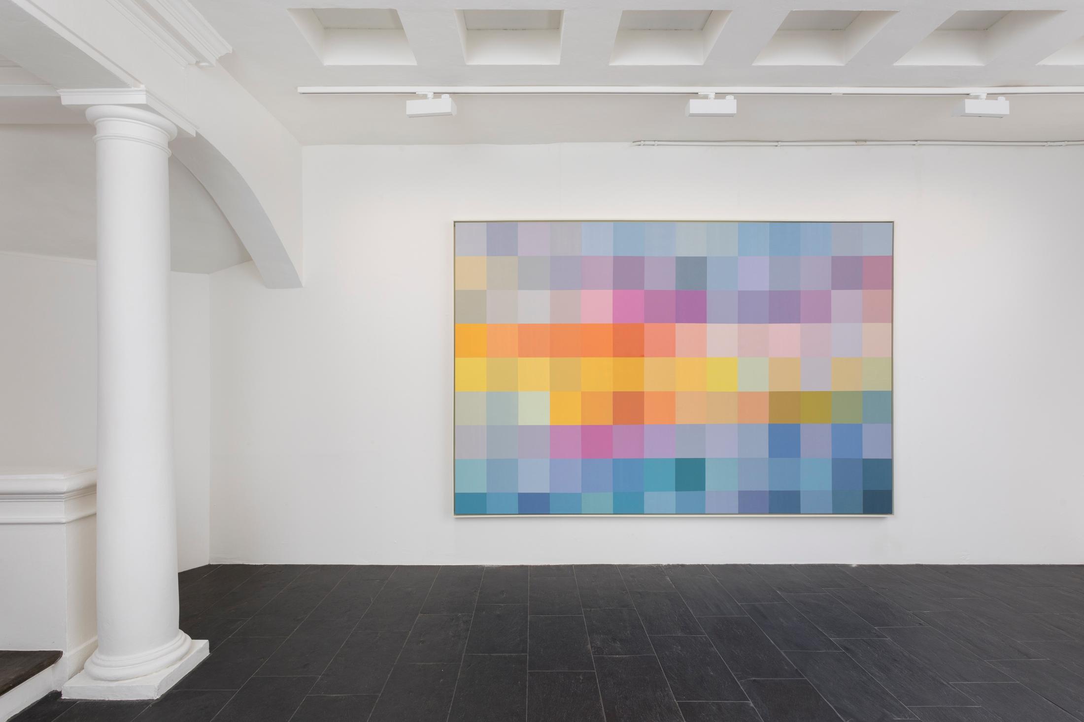 Exhibition View Solo Show Urs Lüthi «LONTANO IL REALE TEMPO UMANO (Hommage to Pier Paolo Pasolini)» at Galerie Urs Meile, Zurich, 2024 / Photo: Oliver Kümmerli / Courtesy: The artist and Galerie Urs Meile